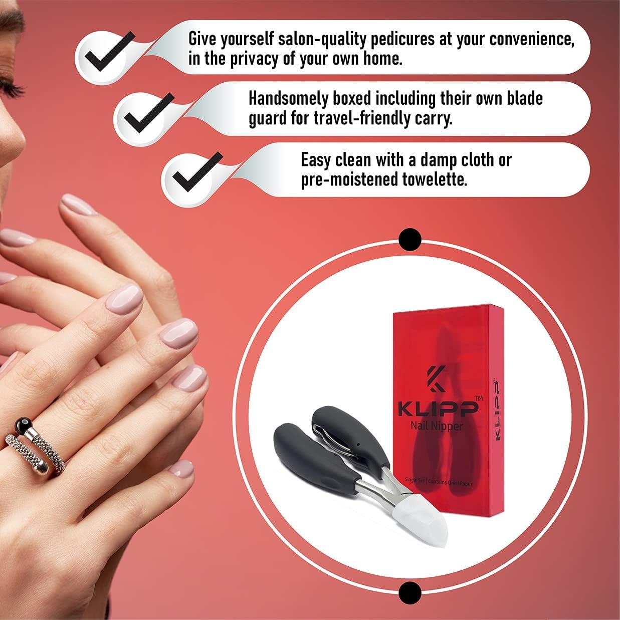 Toe Nail Clippers for Thick Nails KLIPP Toenail Clippers Ingrown and