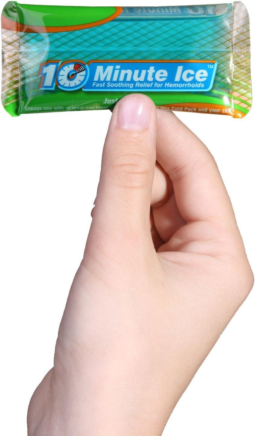 10 Minute Ice Fast Relief Hemorrhoid Treatment with 2 Shaped Ice