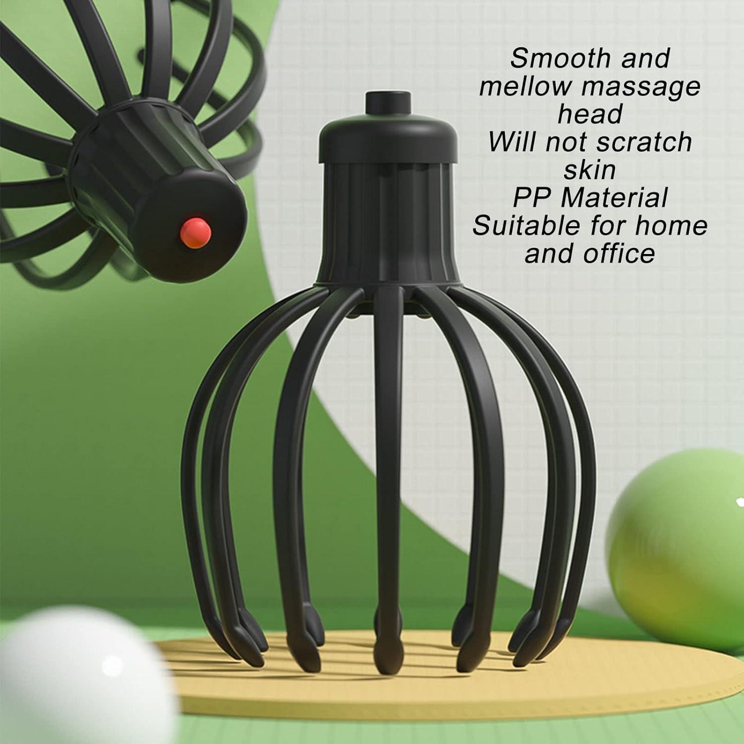 Wireless Electric Scalp Massager | Octopus Head Massage Device - Portable  360 with 3 Modes & 11 Vibrations - USB Rechargeable | Buy Now with Express  International Delivery | GoSupps.com