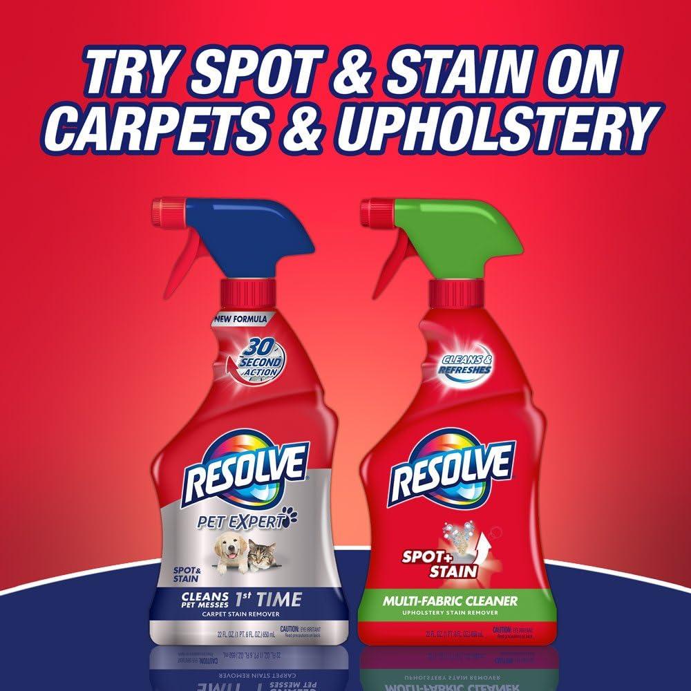 Resolve Dual Pack High Traffic Carpet Foam 44 Oz 2 Cans X 22 Cleans Freshens Softens Removes Stains