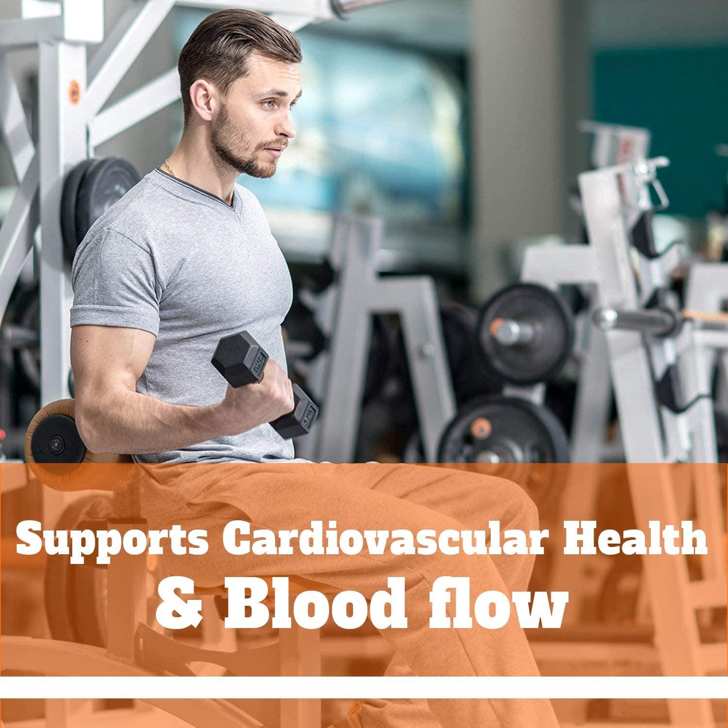 Horny Goat Weed Extract with Maca Root, Tongkat Ali, Ginseng and Muira