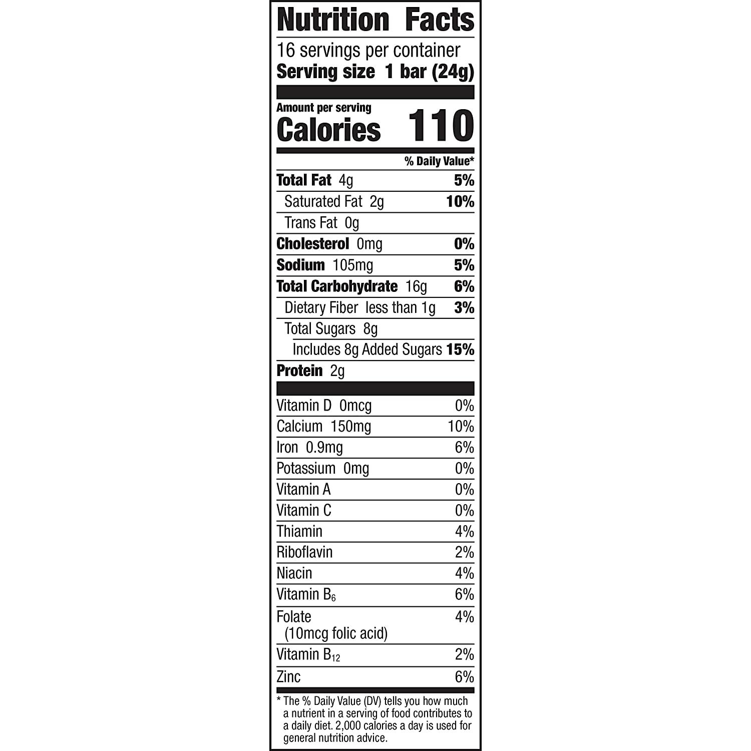 Reese's Puffs Breakfast Cereal Treat Bars 16 ct Peanut Butter & Cocoa