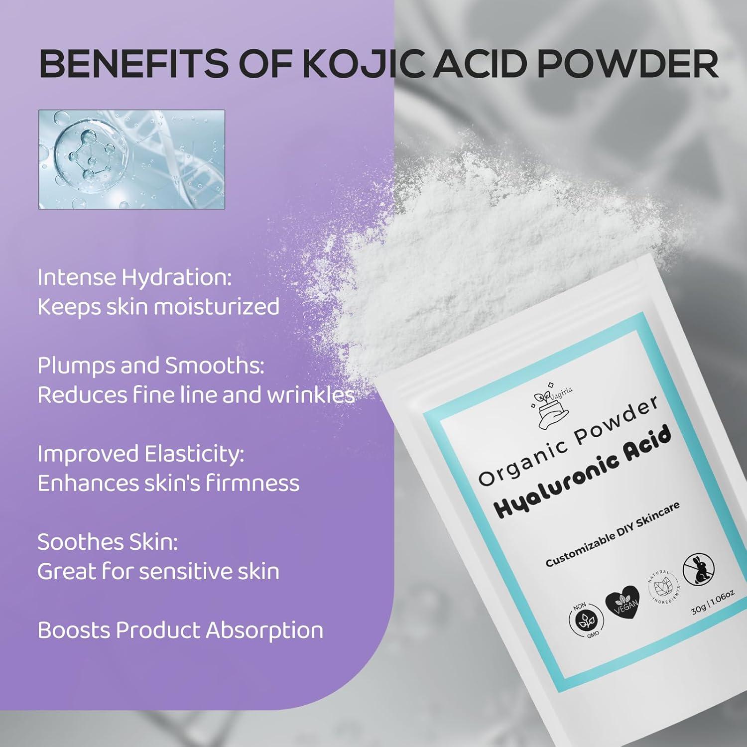 Poudre D'acide Hyaluronique Pur De Qualité Alimentaire Poids - Foto 11