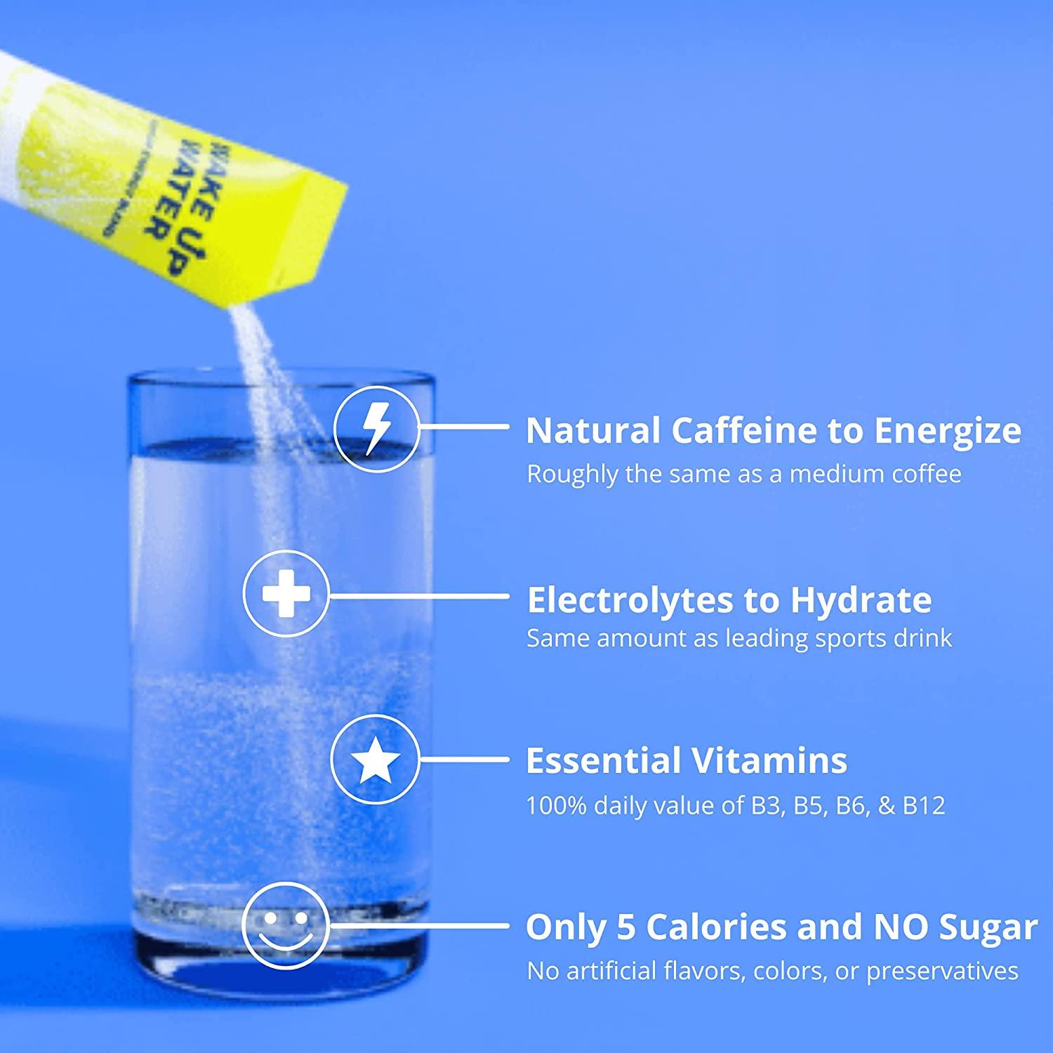 Wake Up Water Energy + Hydration Mix Energy + Hydration Powder