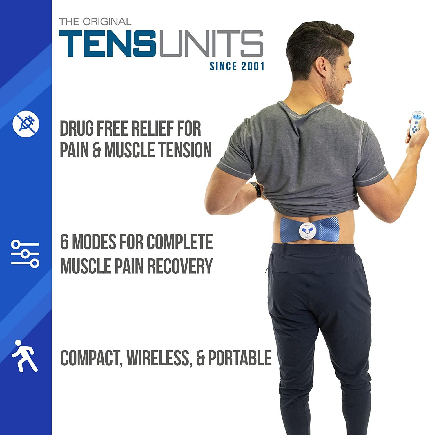 Wireless TENS Unit - Drug Free Back Pain Relief