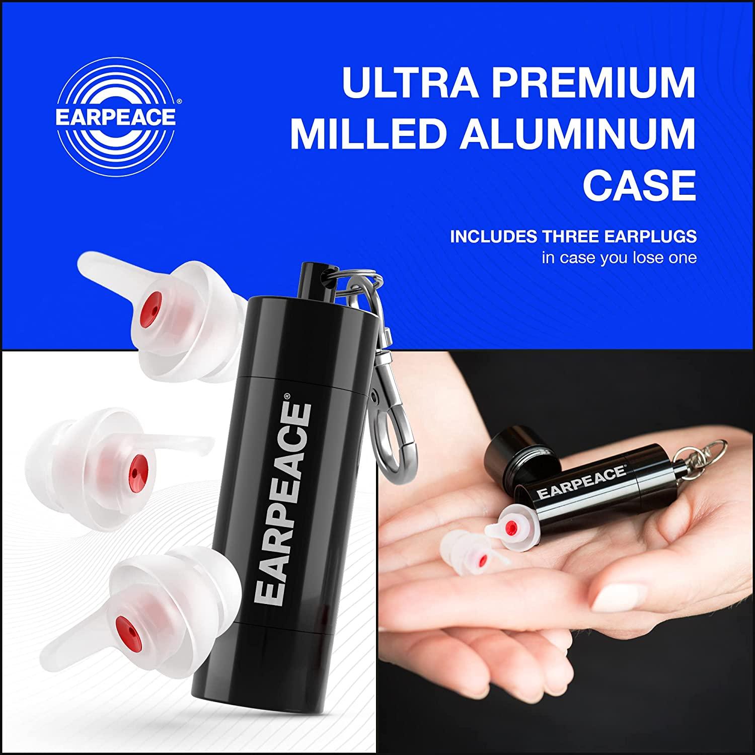 EARPEACE High Fidelity Music Earplugs for Concerts and Events Reusable
