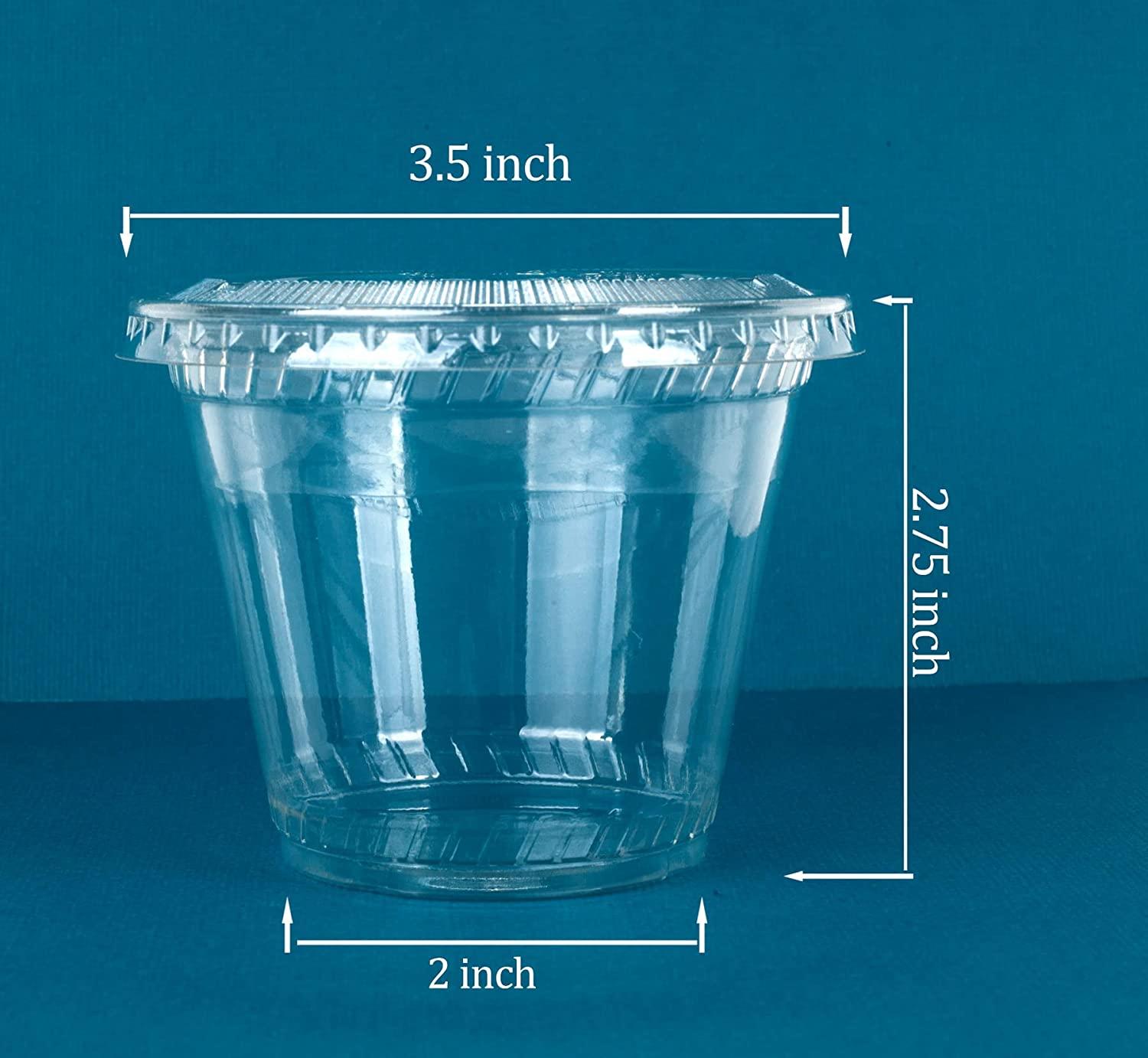 Golden Apple, 16oz-30sets Plastic clear cups with Dome lids No hole 16  Ounce Dome lids No hole 30