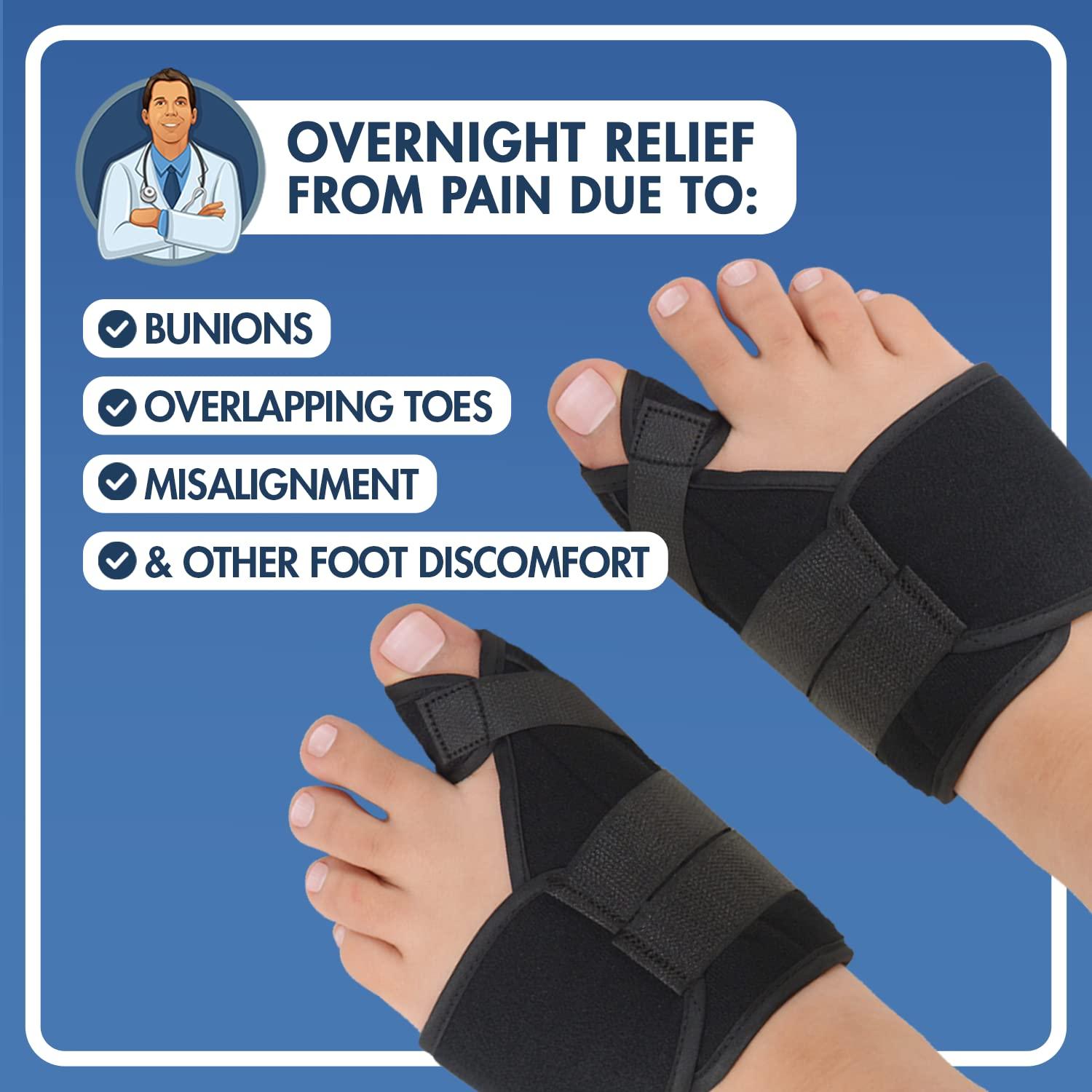 Dr. Frederick s Original Nighttime Bunion Splints 2pc Velcro Bunion