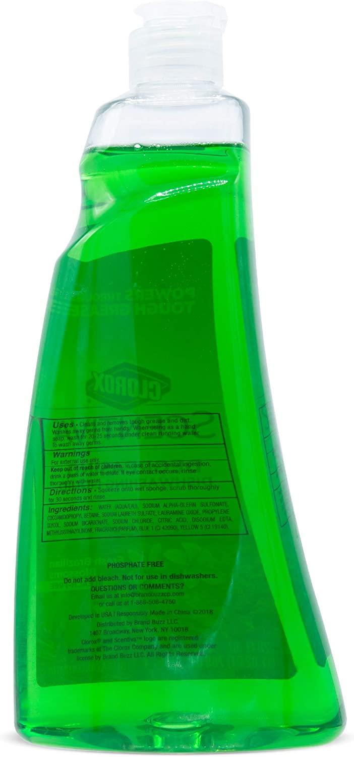  Clorox Liquid Dish Soap with Oxi in Fresh Scent, 40 Fl Oz, Bleach-Free Dishwashing Liquid Powers Through Grease to Wash Dishes and  Clean