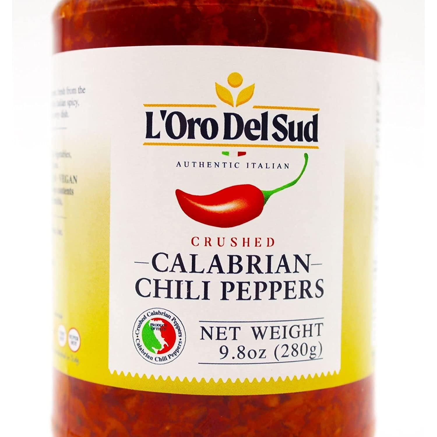 Calabrian Chili Pepper Paste 9.8 oz Authentic Italian Spread from