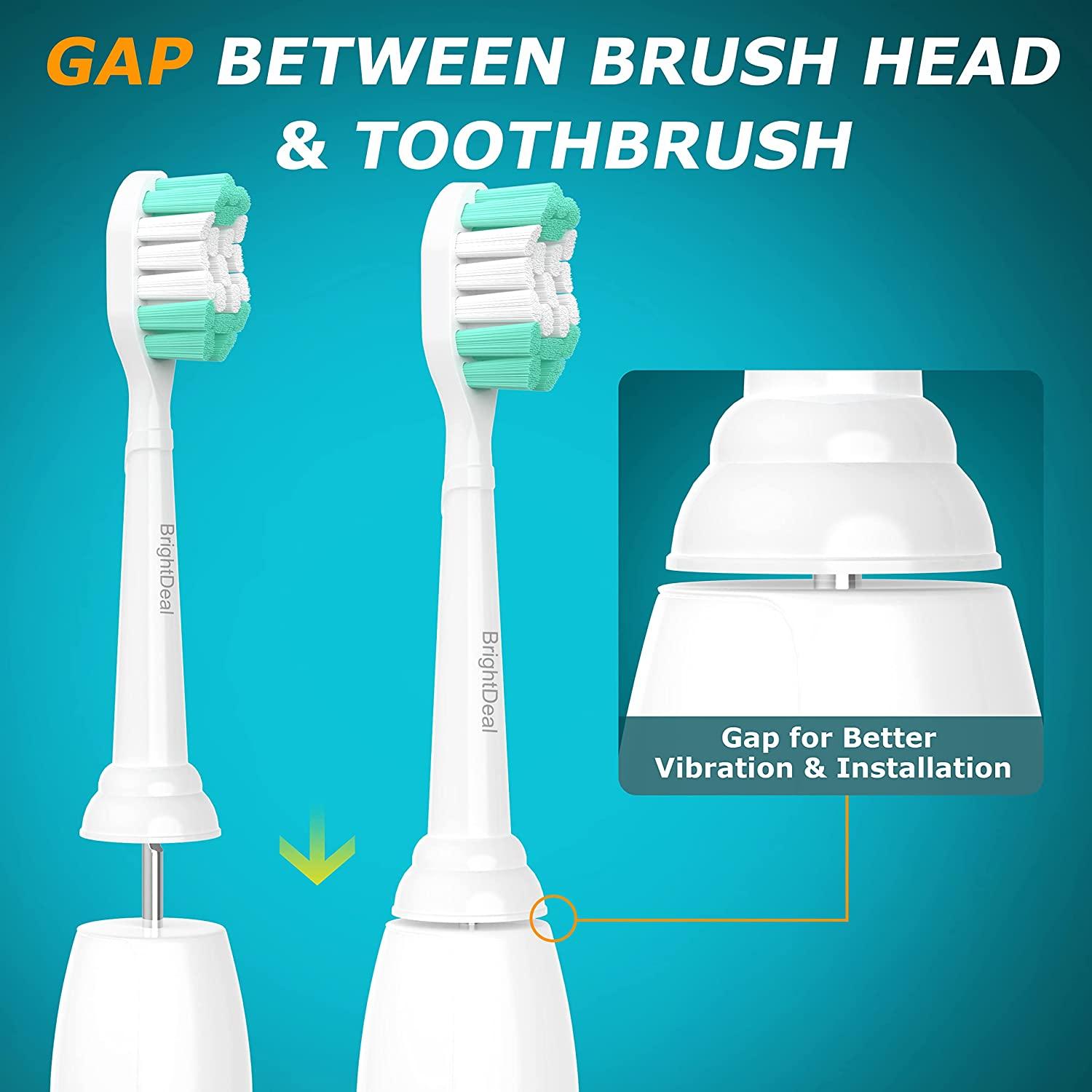 BrightDeal Replacement Toothbrush Heads for Philips Sonicare
