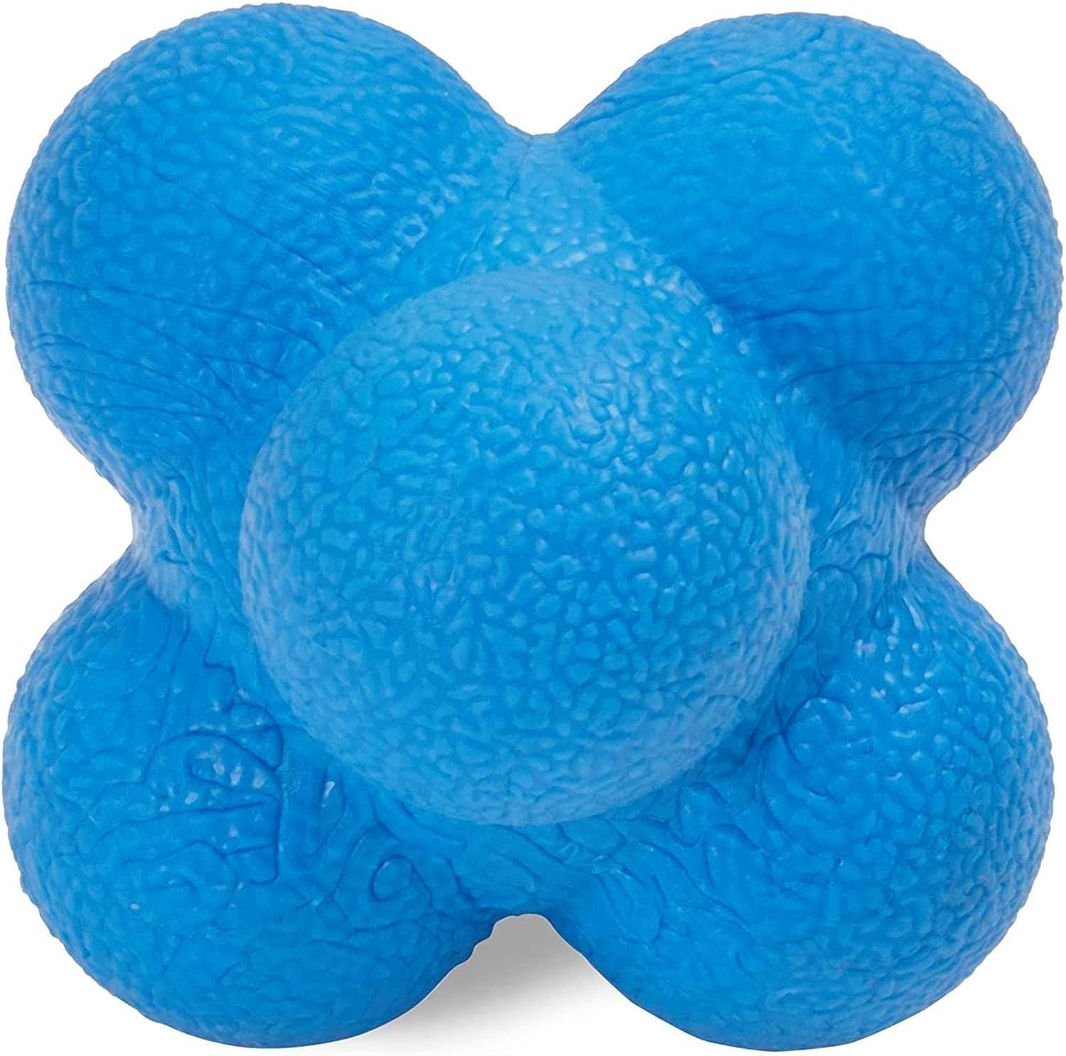 Juvale Rubber Reaction Bounce Balls 2 Pack for Coordination, Agility