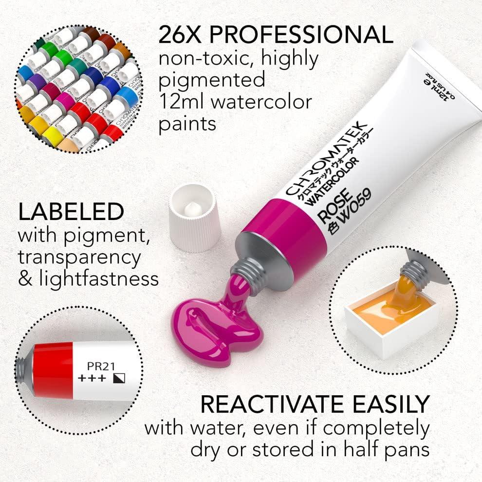 PROFESSIONAL NON-TOXIC WATER COLOR PAINT ART ACRYLIC PAINT FOR ART