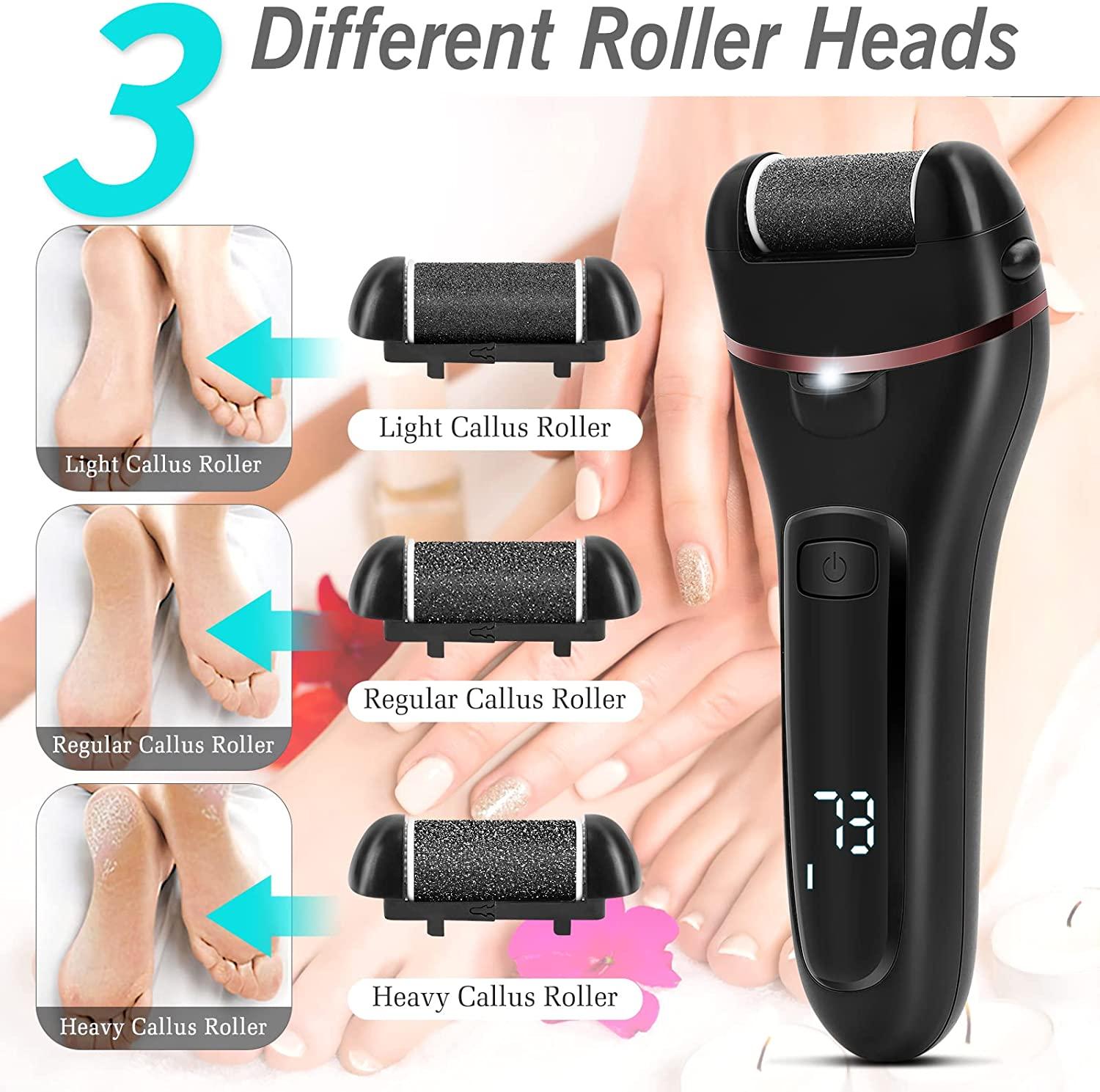 Electric Foot Callus Remover, Portable Rechargeable Foot File