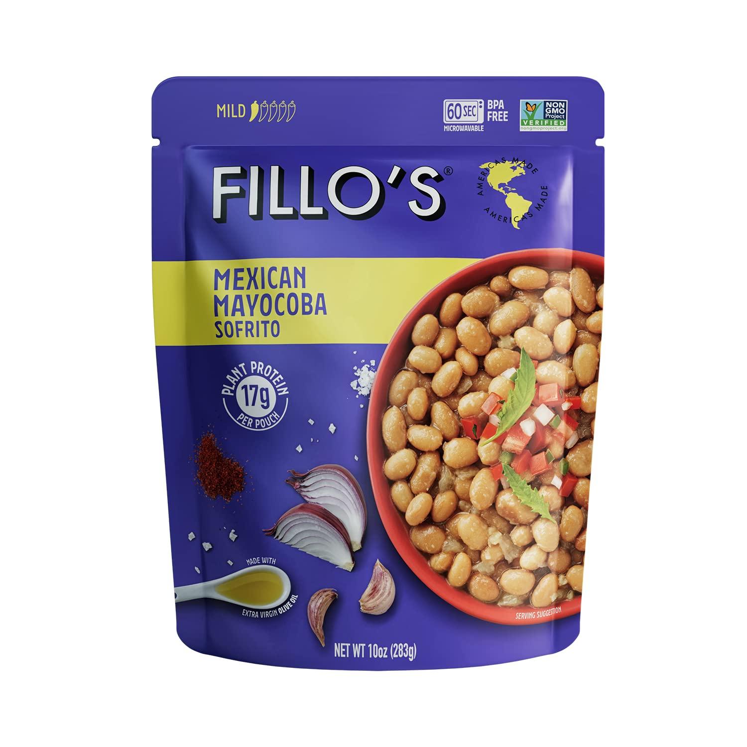 Fillo's Variety Pack, Sofrito Beans, 6 Count, Cuban Black Beans, Tex