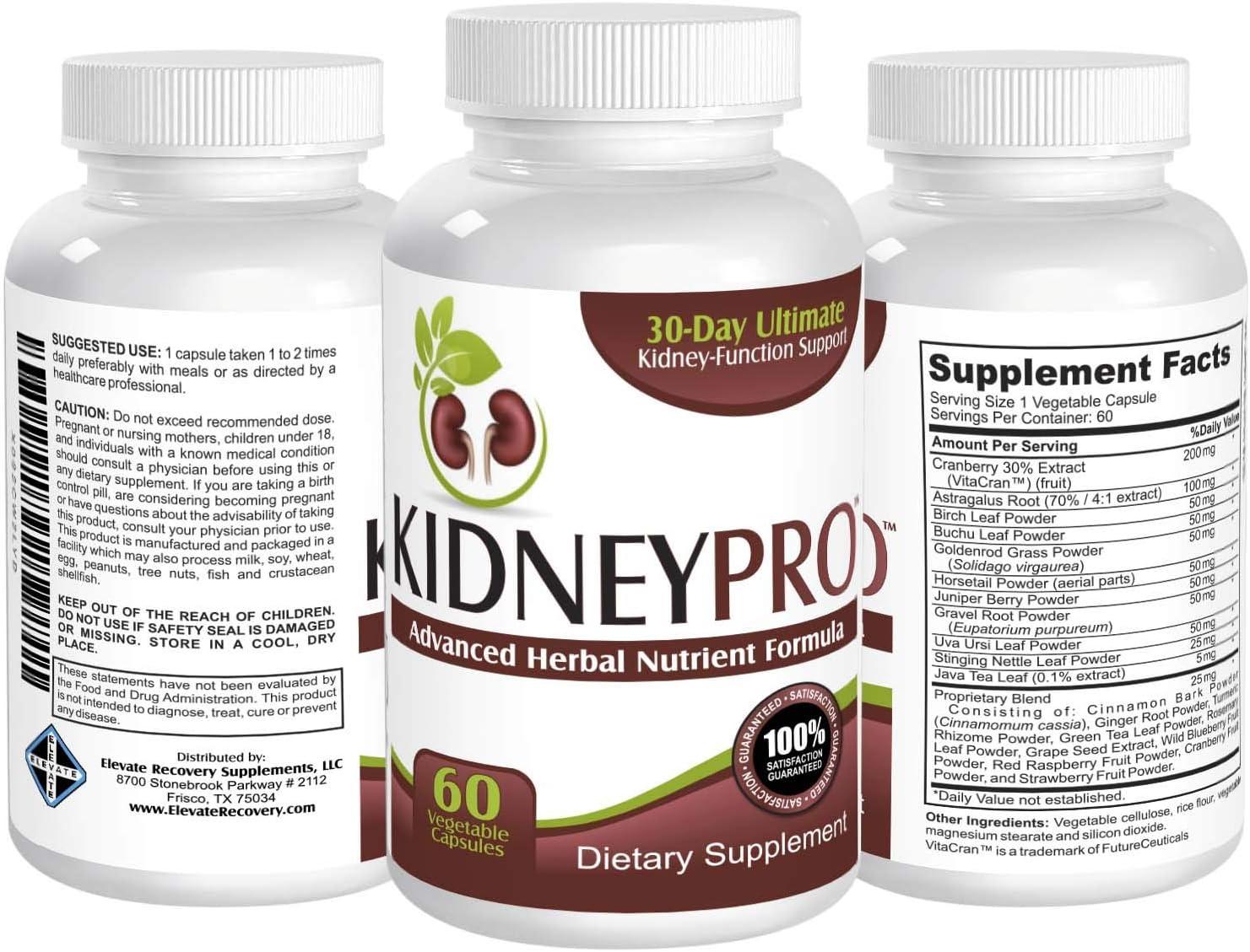 KidneyPro Allin1 Support with Cranberry Extract 60 Veggie Capsules
