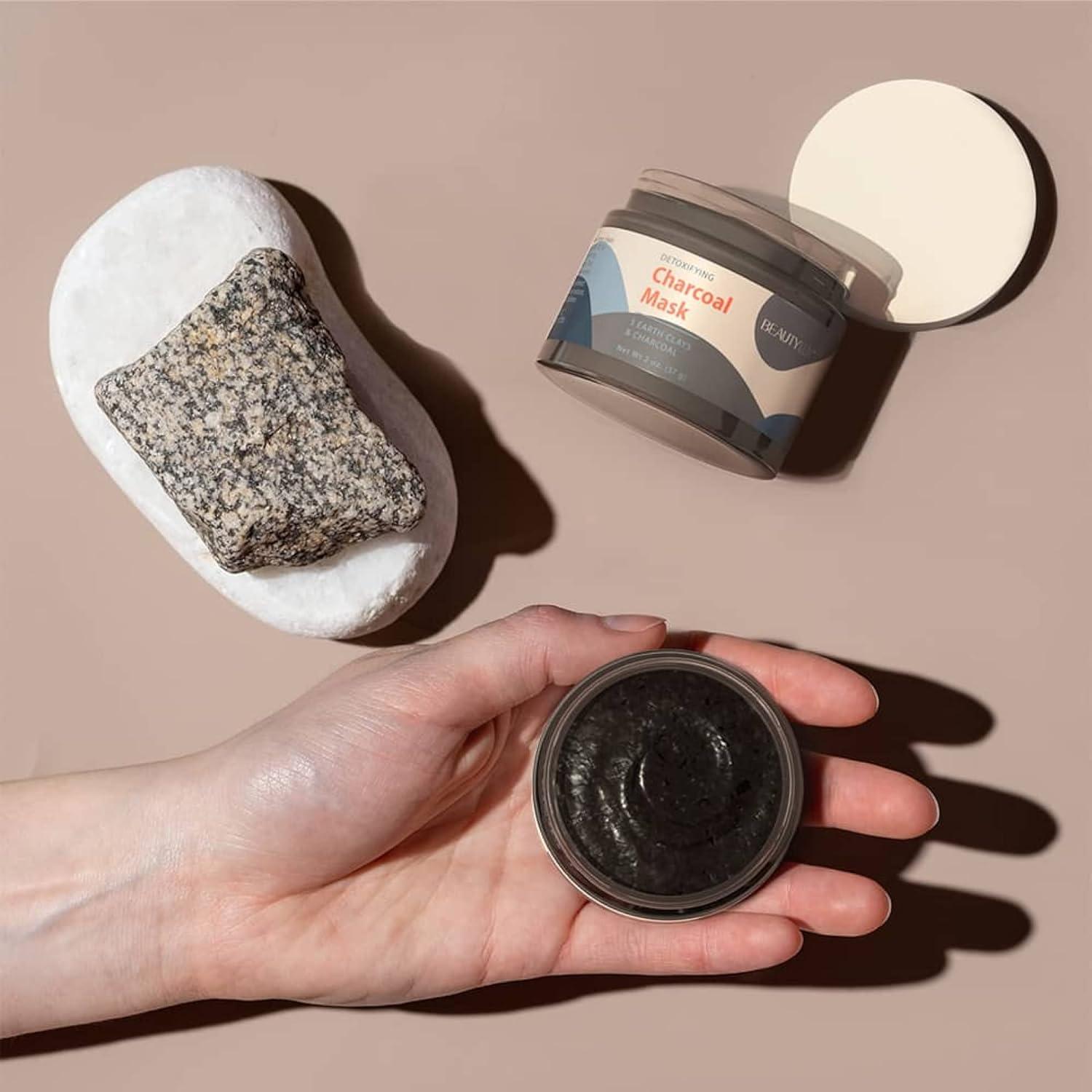 Detoxifying Charcoal Mask - Cleanse & Purify with Triple-Action