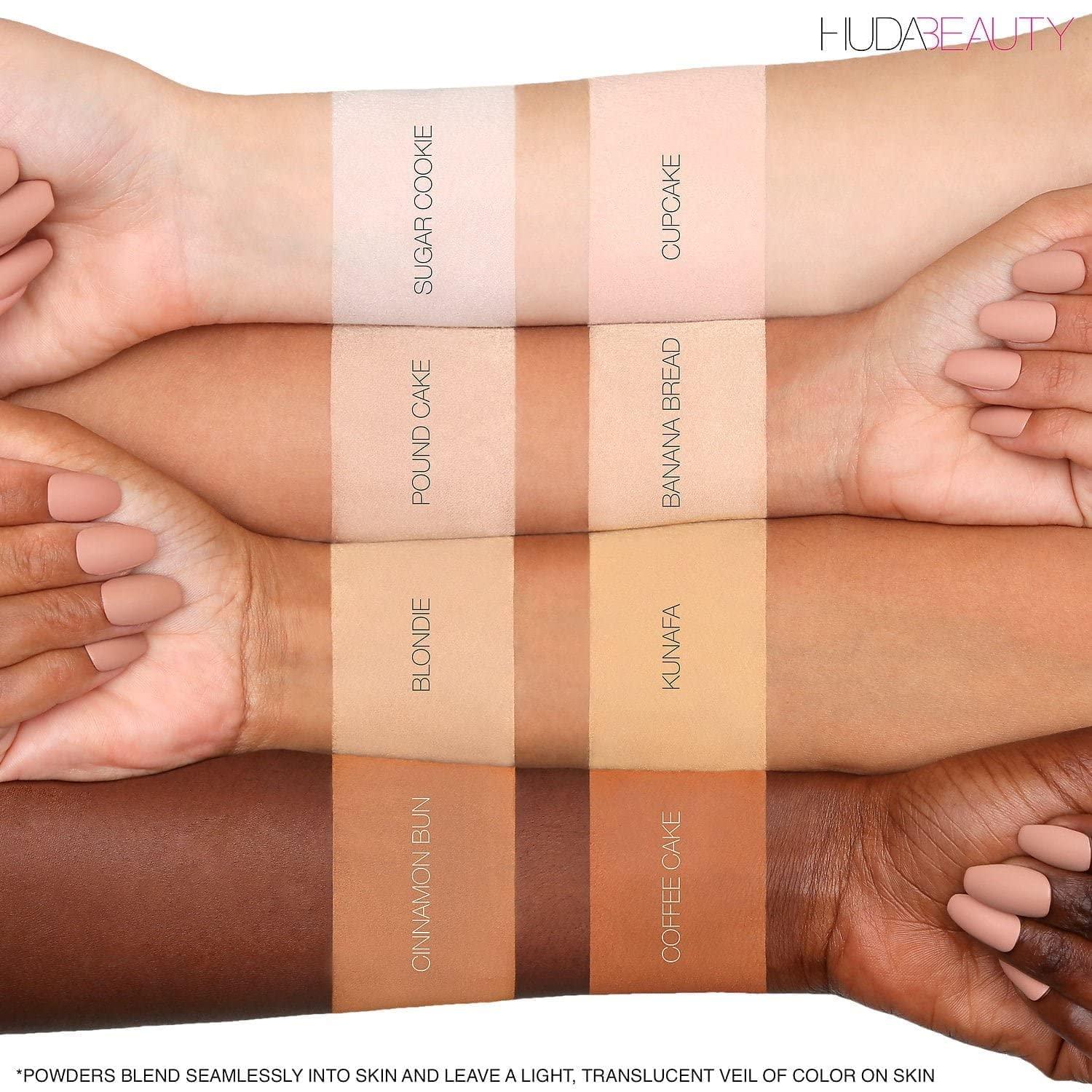 Huda Beauty Easy Bake Loose Baking Powder in Banana Bread