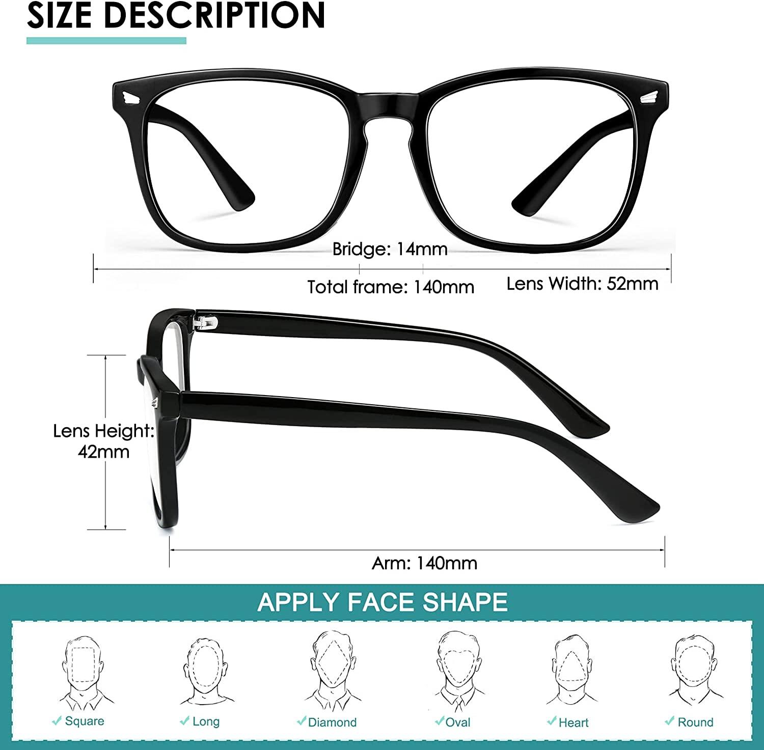 Non prescription blue light glasses new arrivals