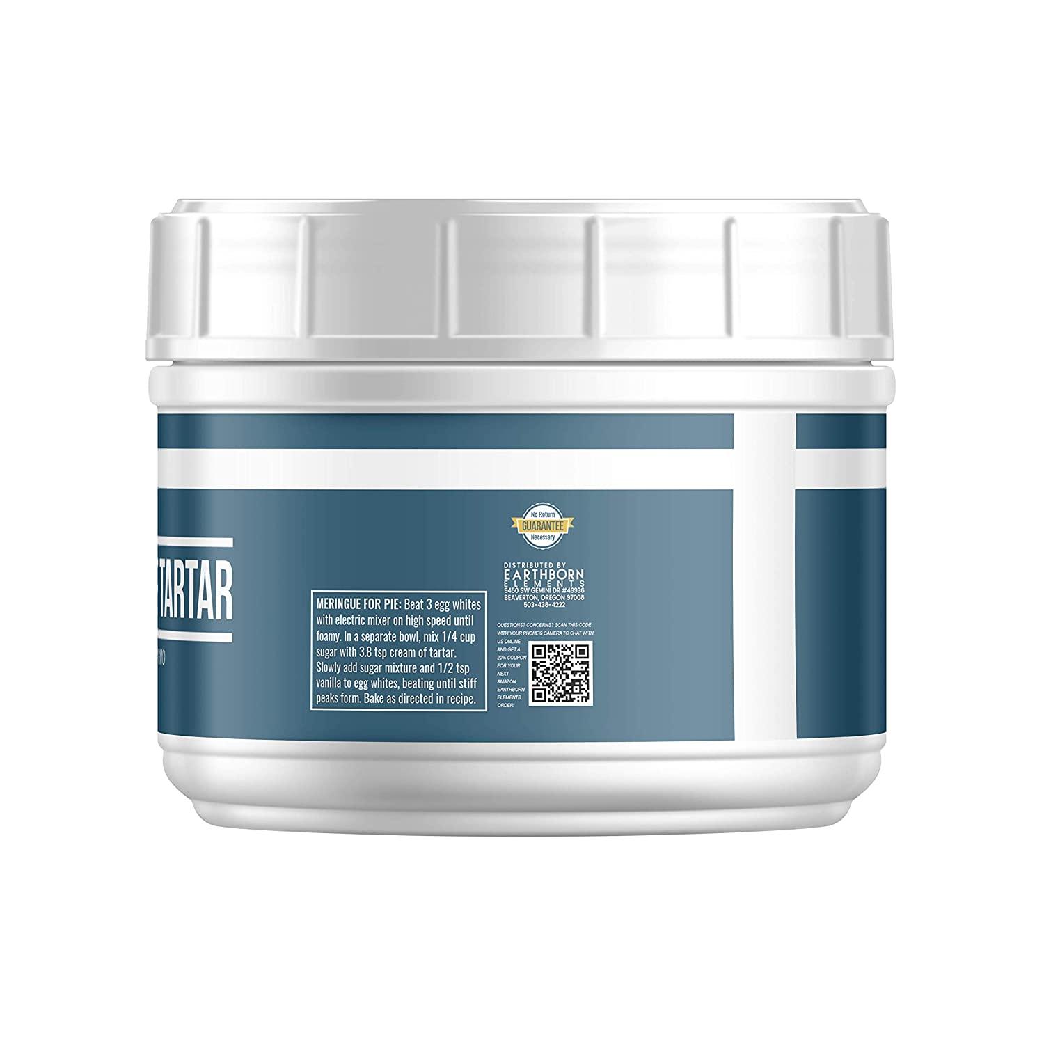 Earthborn Elements Cream of Tartar (2 lb), Baking Ingredient, Non GMO 2 Pound (Pack of 1)