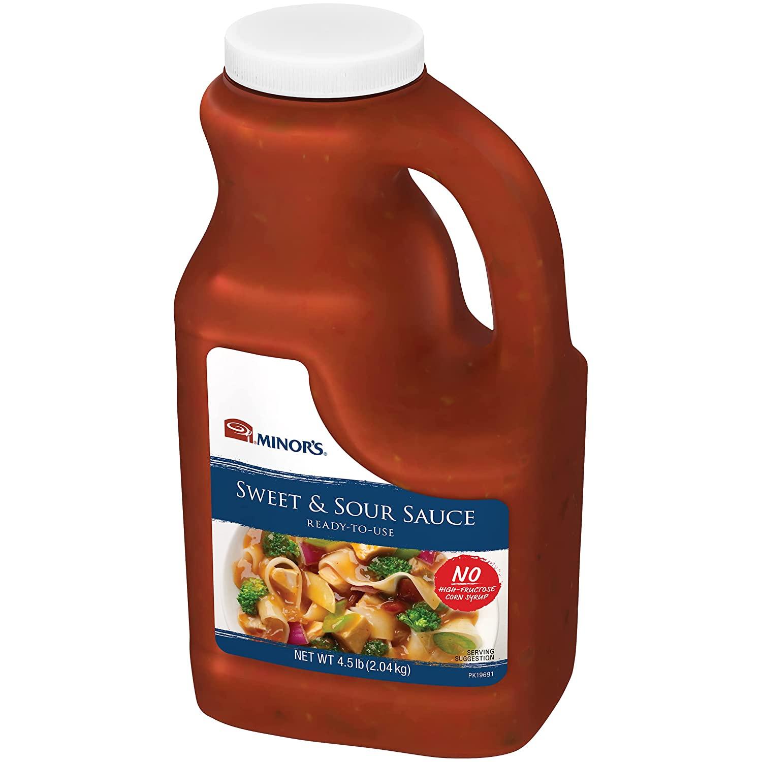 Minor's Sweet and Sour Sauce and Marinade Authentic Asian Flavor with