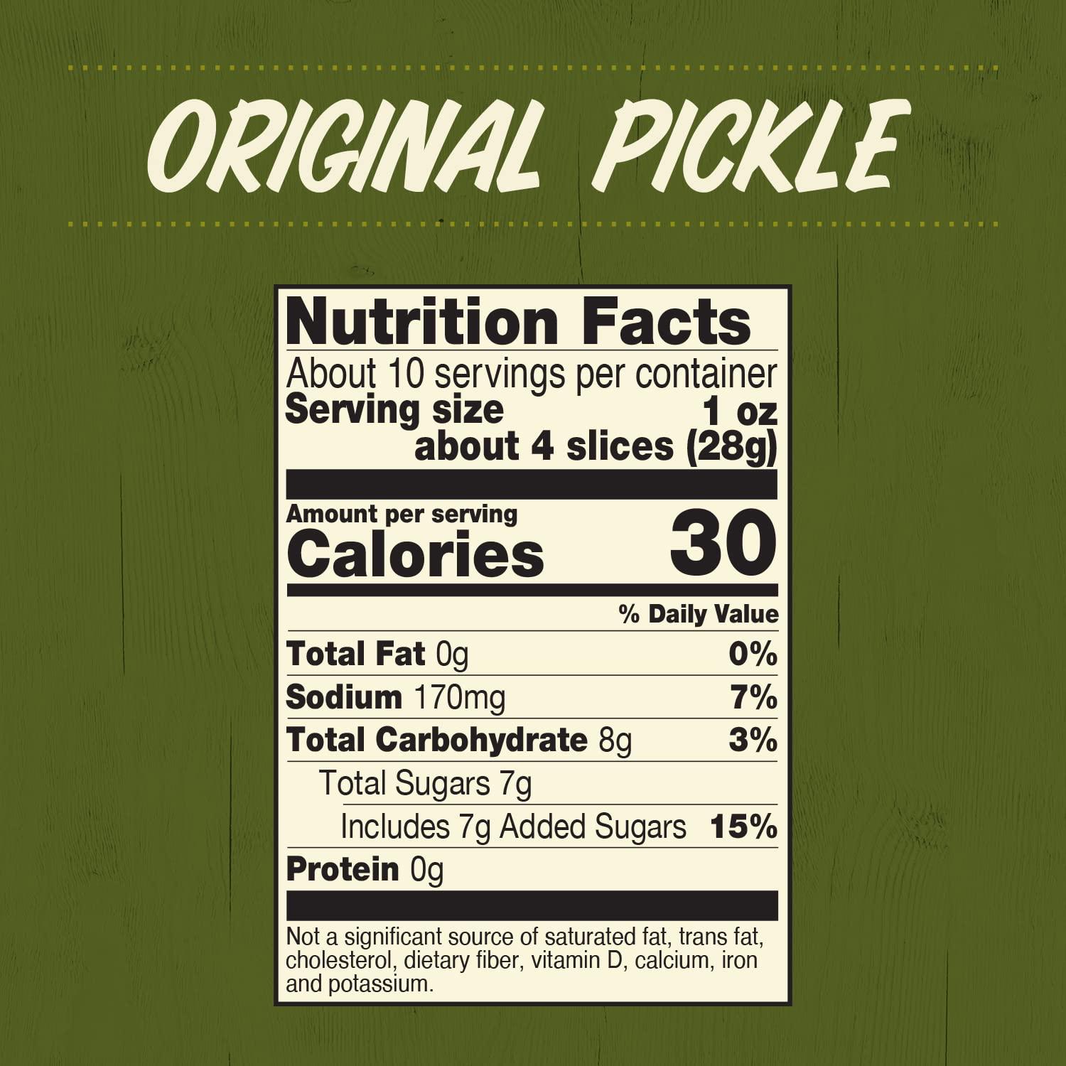 Wickles Pickles Original, 16 Oz -  Online Kosher Grocery  Shopping and Delivery Service
