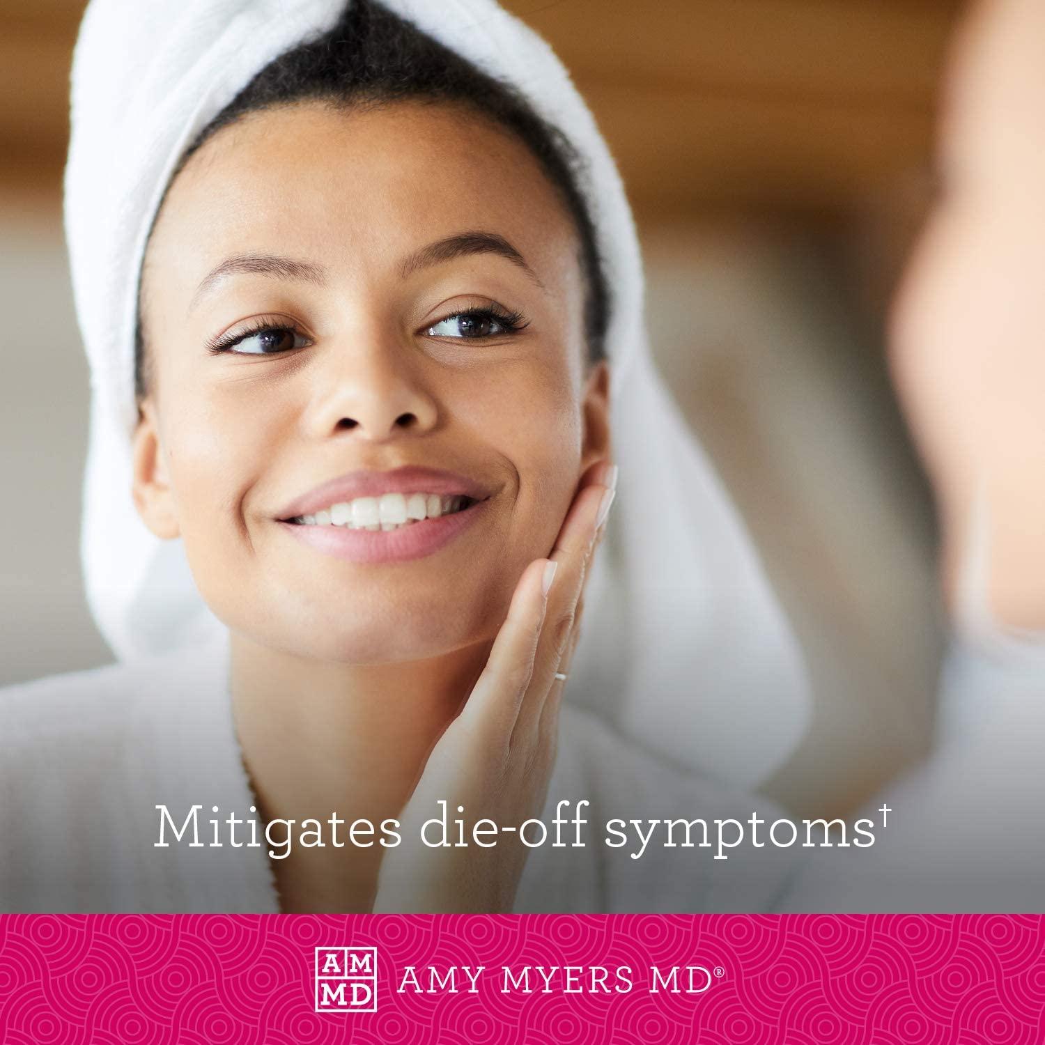 Dr. Amy Myers Coconut Charcoal Capsules Natural Gas Relief & Toxin