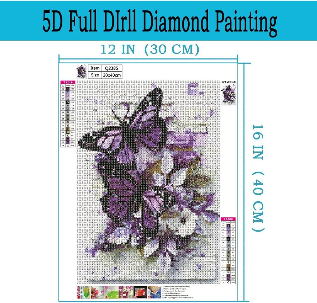  DOTZSO 6 Pcs Diamond Art Kits For Adults, Diamond