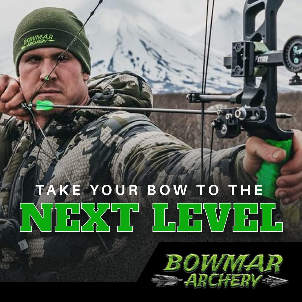 Bowmar Archery Nose Button Recurve Edition, Extremely Light Weight