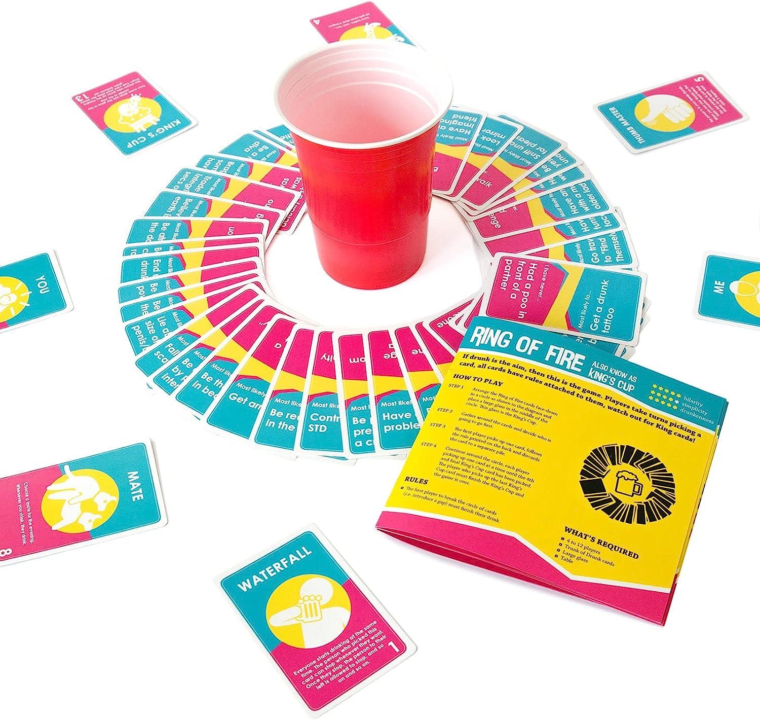 Ring of Fire Drinking Game - Ultimate Card Rules