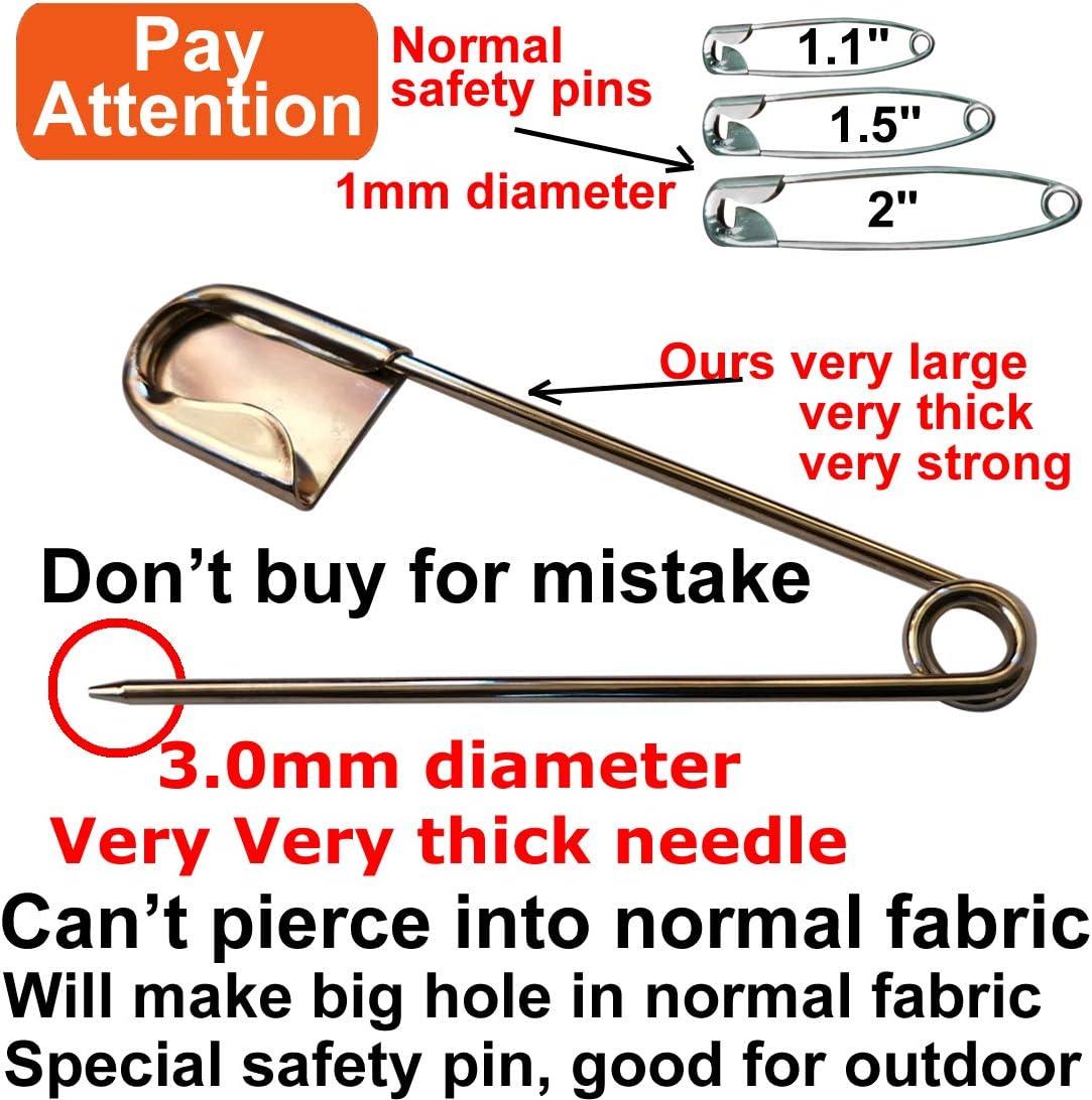 Thick safety pins cheap