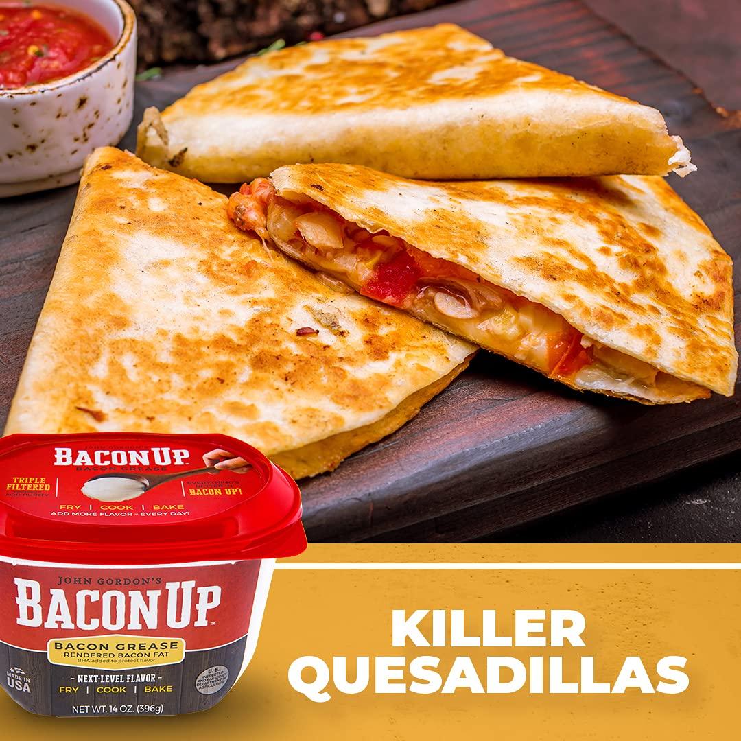 Bacon Up Bacon Grease Rendered Bacon Fat for Frying Cooking Baking 14