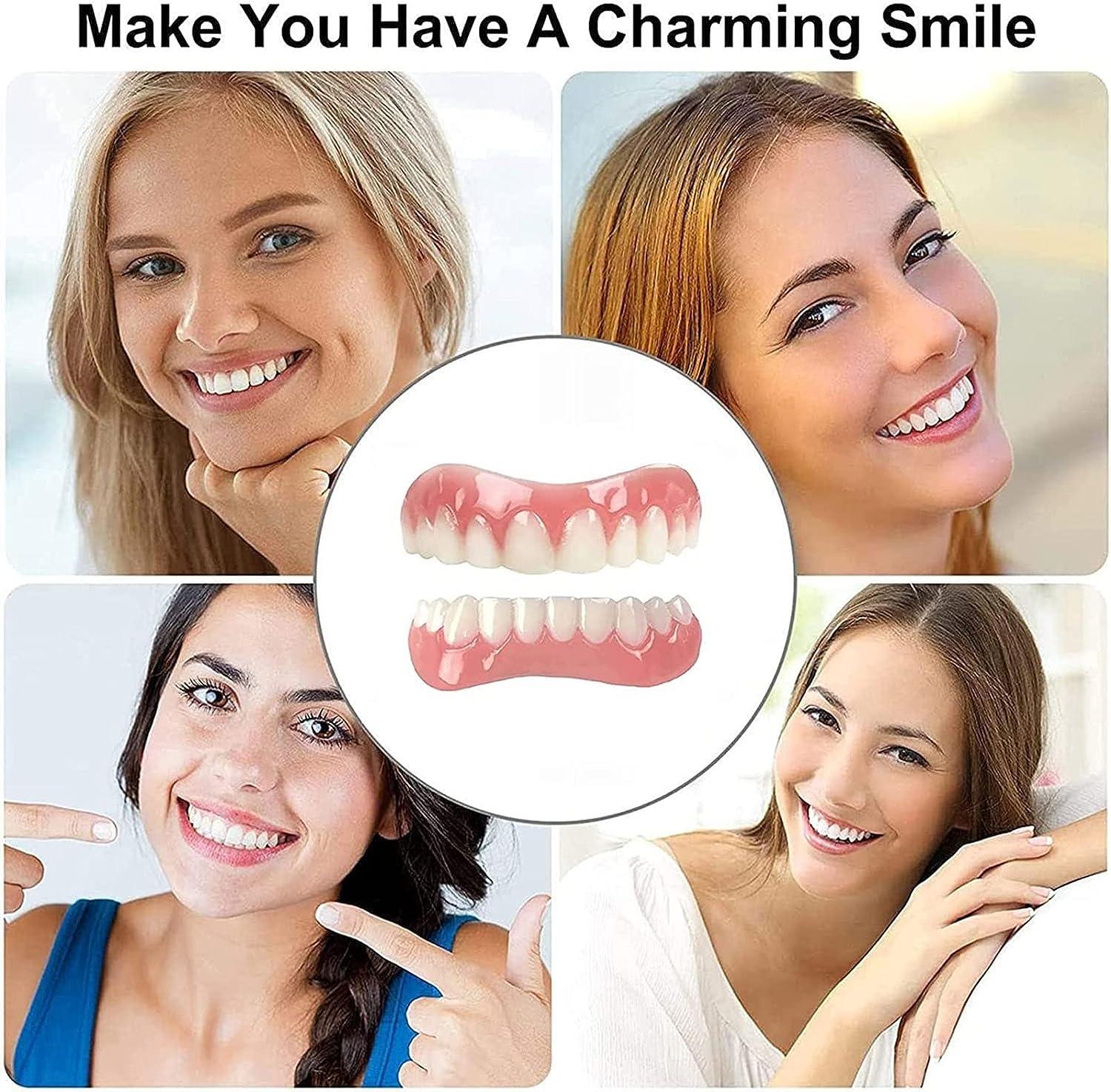 CAILING 1 Set Instant Veneers Dentures, Do It Yourself Tooth Filling for Snap Covering Missing