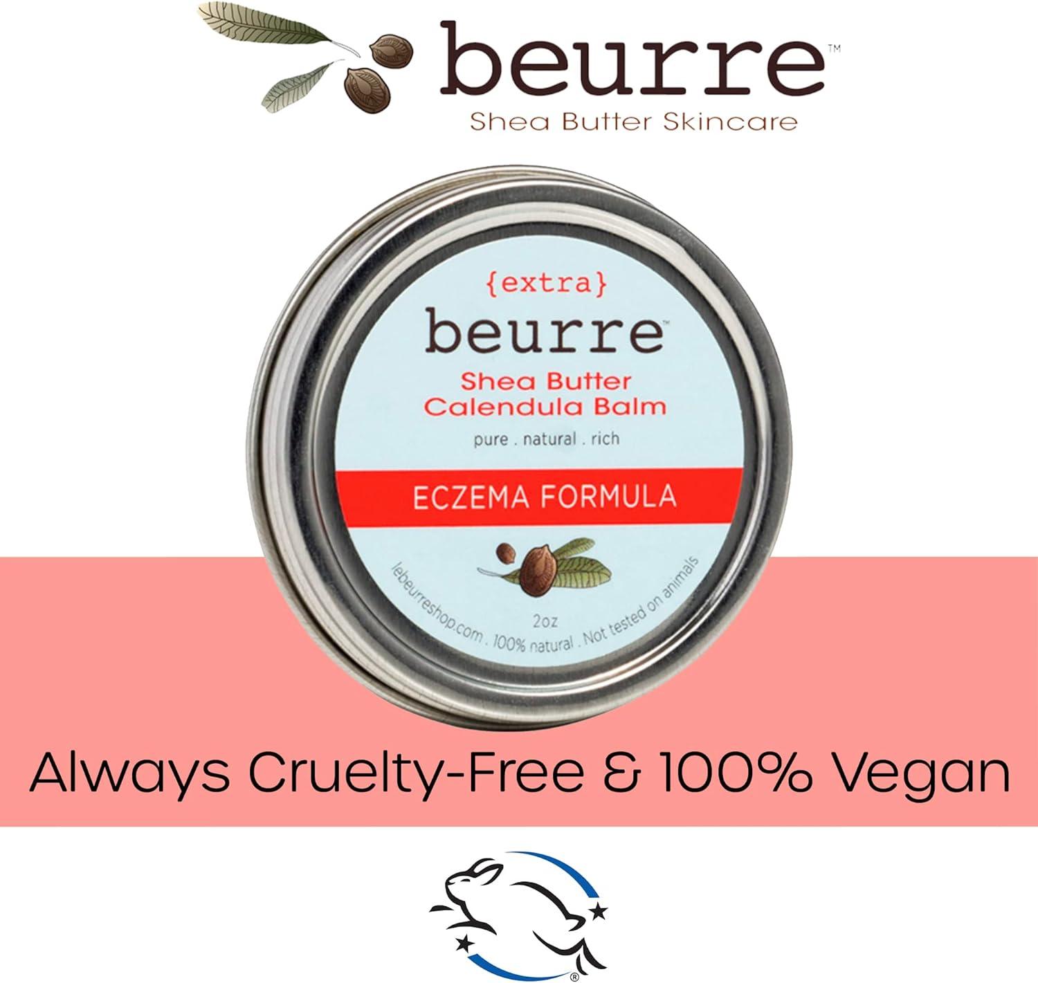 Beurre Shea Butter Eczema Balm with Moisturizing Oils Soothing