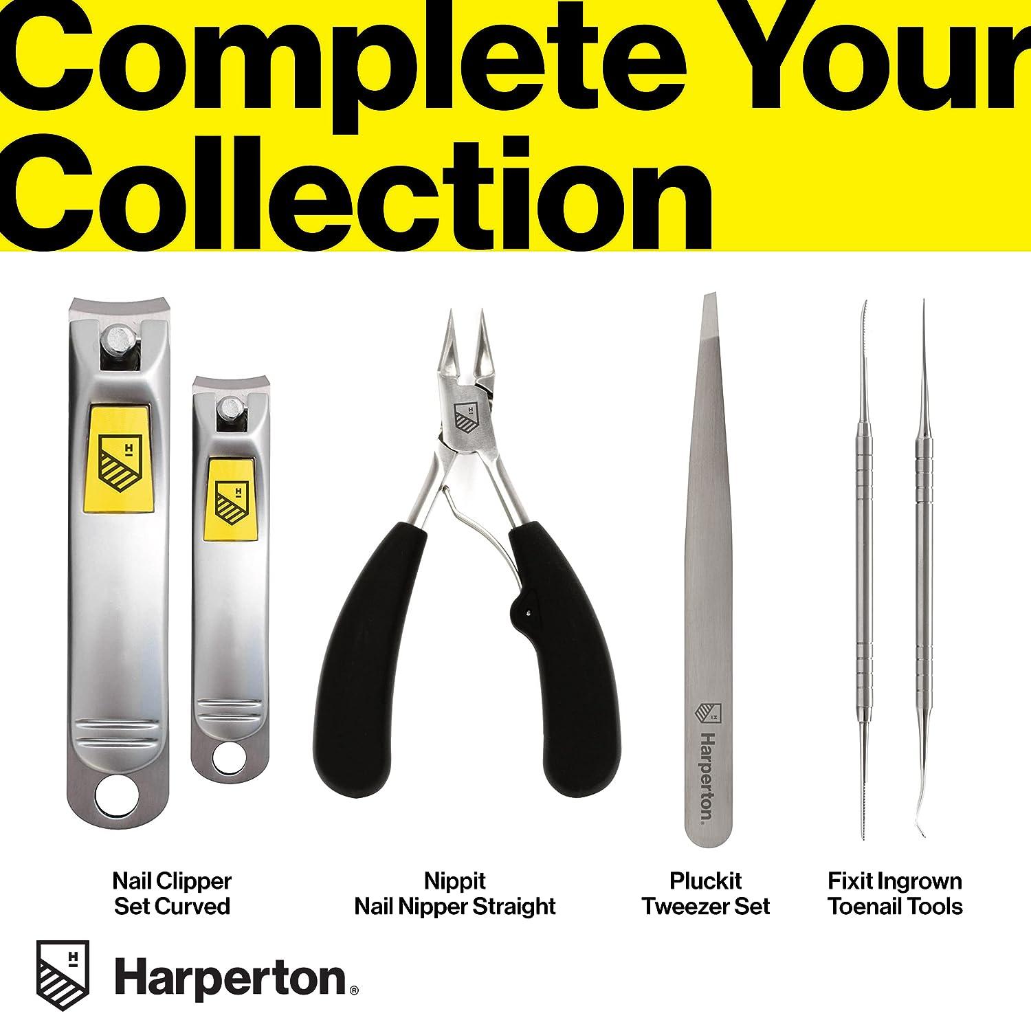 Harperton Podiatrist Toenail Clippers, Heavy-Duty Grooming Tool, Precision Nail  Clipper for Thick or Ingrown Toenails