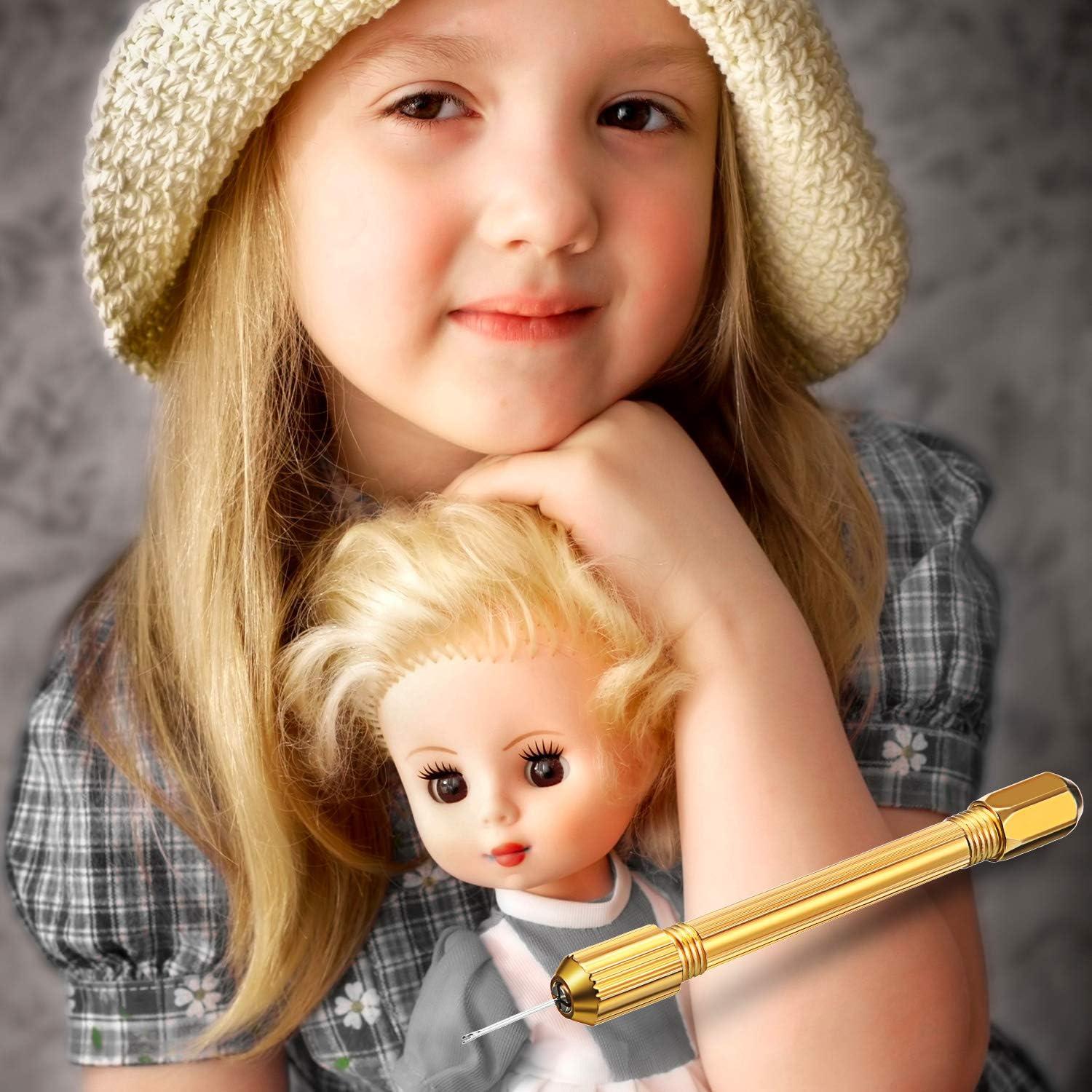 Doll Hair Rooting Holders Reroot Rehair Tools for Girls Doll Hair