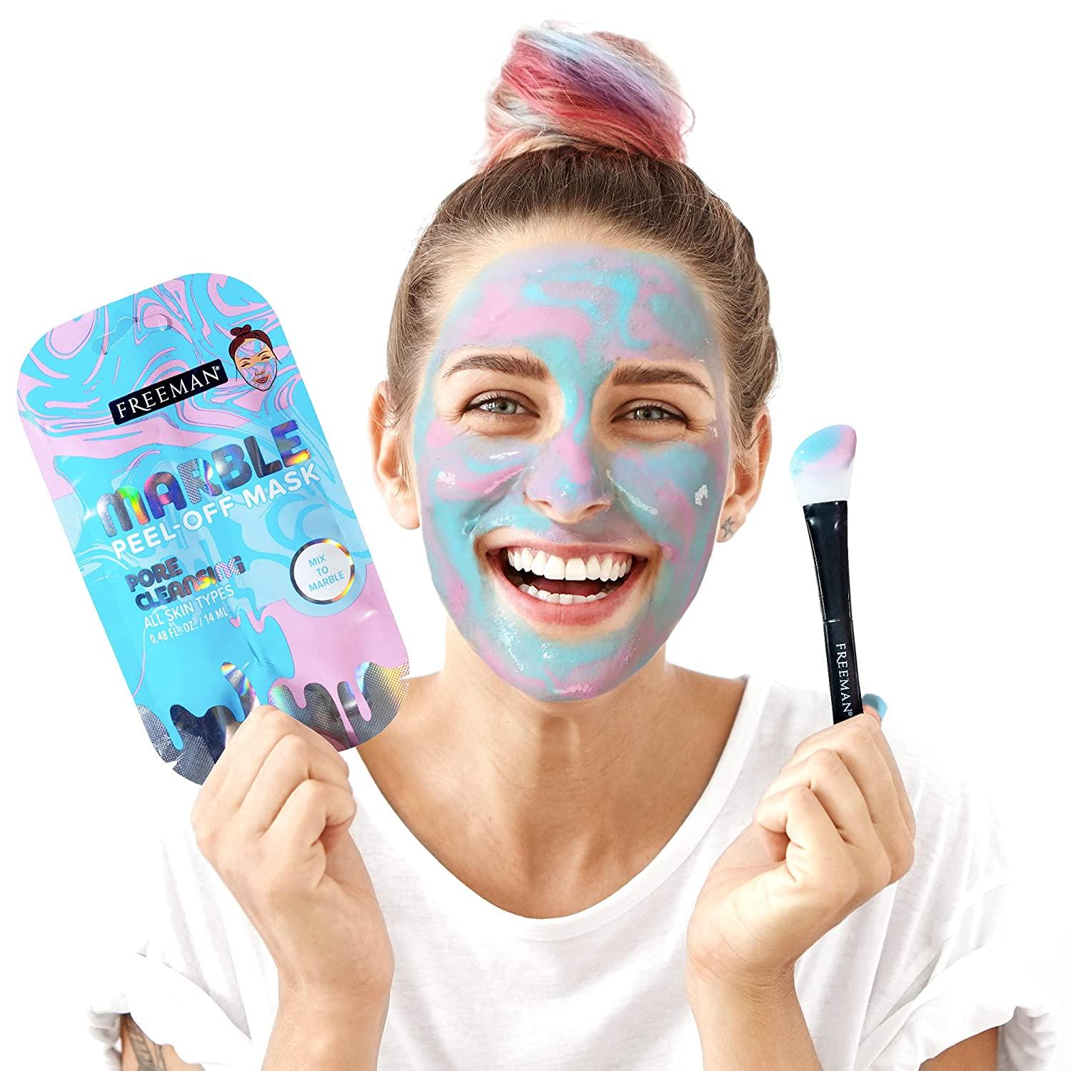 Freeman Beauty Marble PeelOff Face Mask Set, Pore Cleansing Skin Care