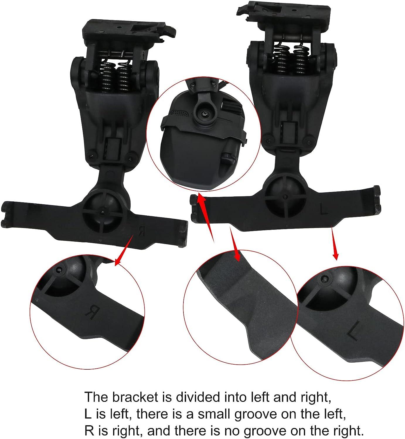 Tactical Helmet ARC Rail Adapter Accessories Compatible with