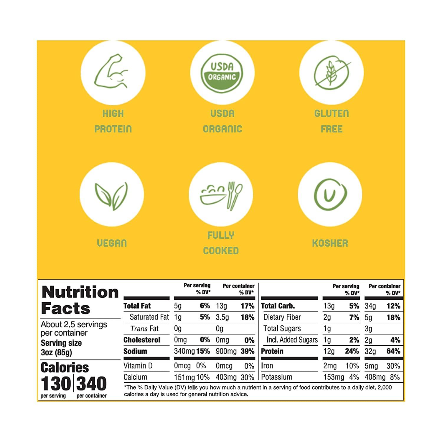 Hodo Chermoula Moroccan Tofu Cubes Meatless substitute Plantbased