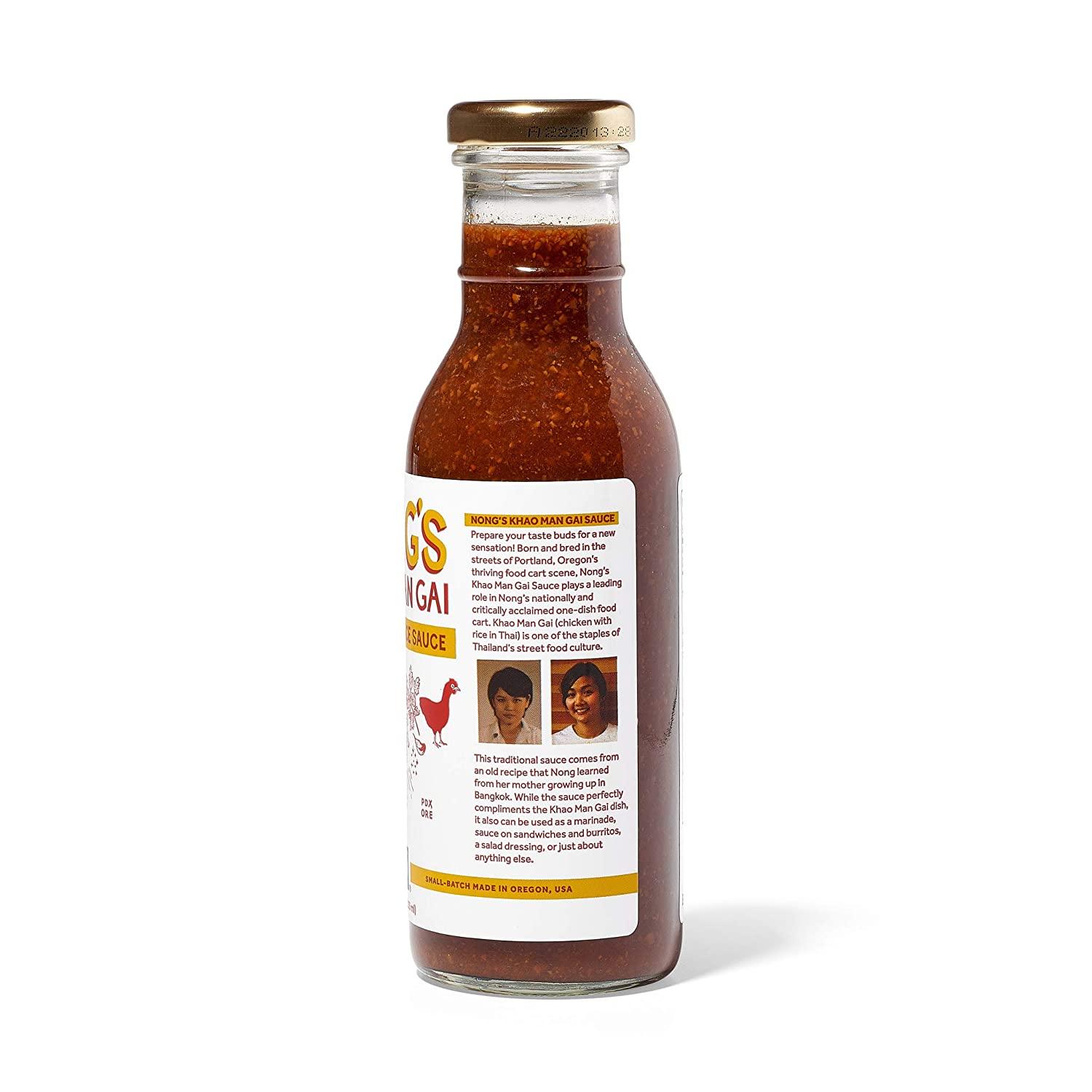 Nong's Khao Man Gai Sauce Original Ginger Garlic Chili Sauce