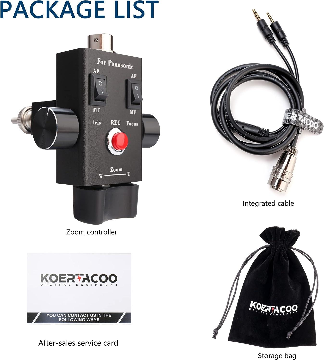 Panasonic - アドミッションコントローラー Freeshipping Zoom Focus Remote Controller For LANC Panasonic
