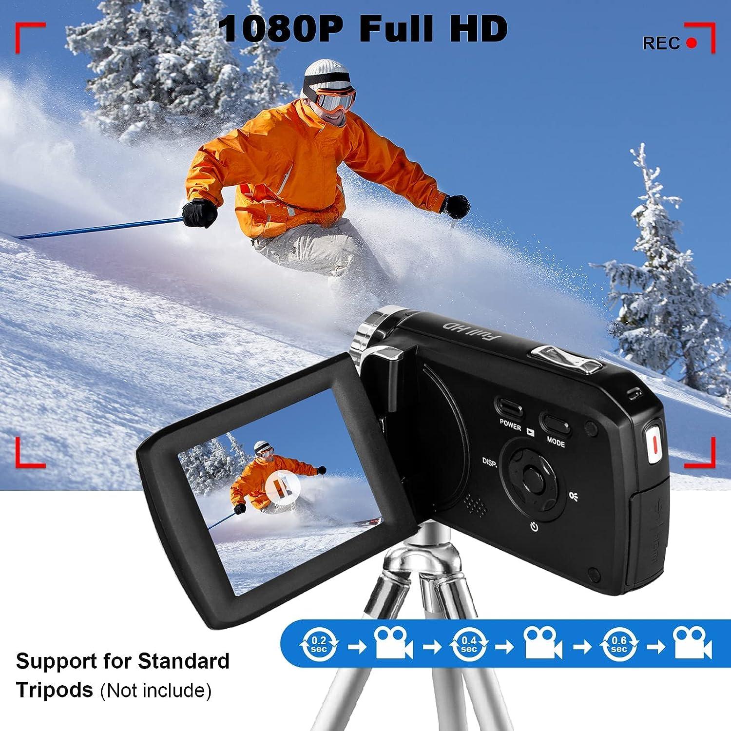 Heegomn Video Camera Camcorder 2.7K 36MP Video Recorder Camera Vlogging Camera for YouTube