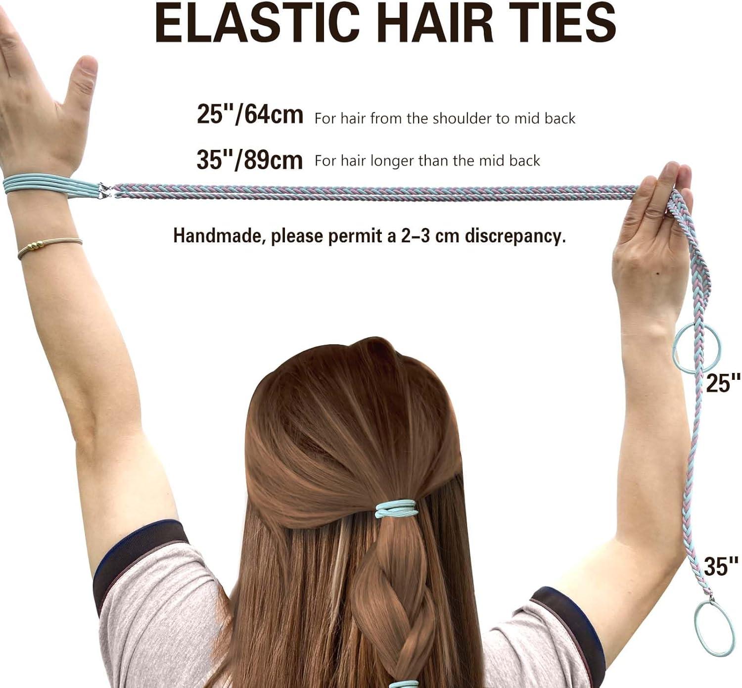 how to tie long hair for swimming