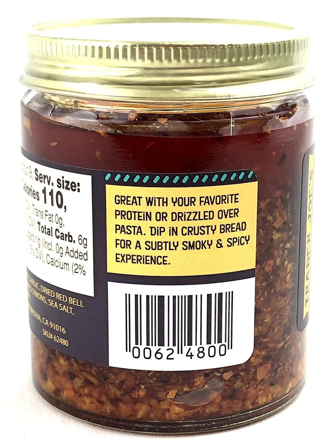 Trader Joe's Chili Onion Crunch Spicy and Savory Condiment