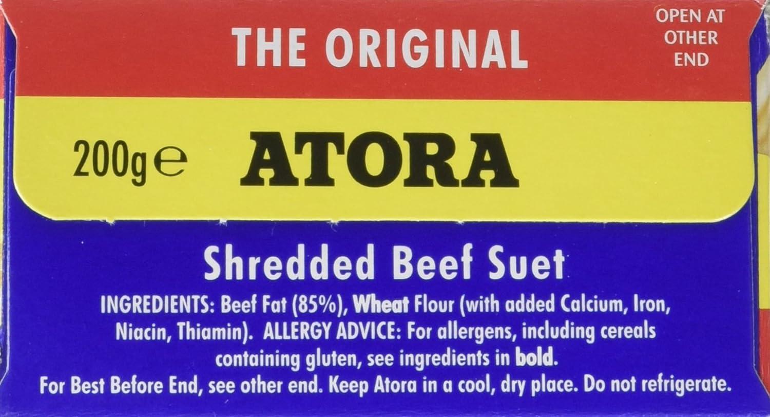 Atora Shredded Beef Suet 200g