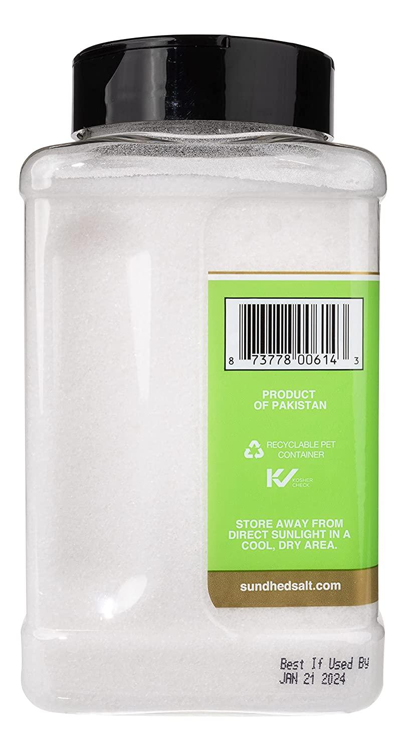 Sundhed Natural White Rock Salt (Fine) in Refill 750 Grams (26.45 oz
