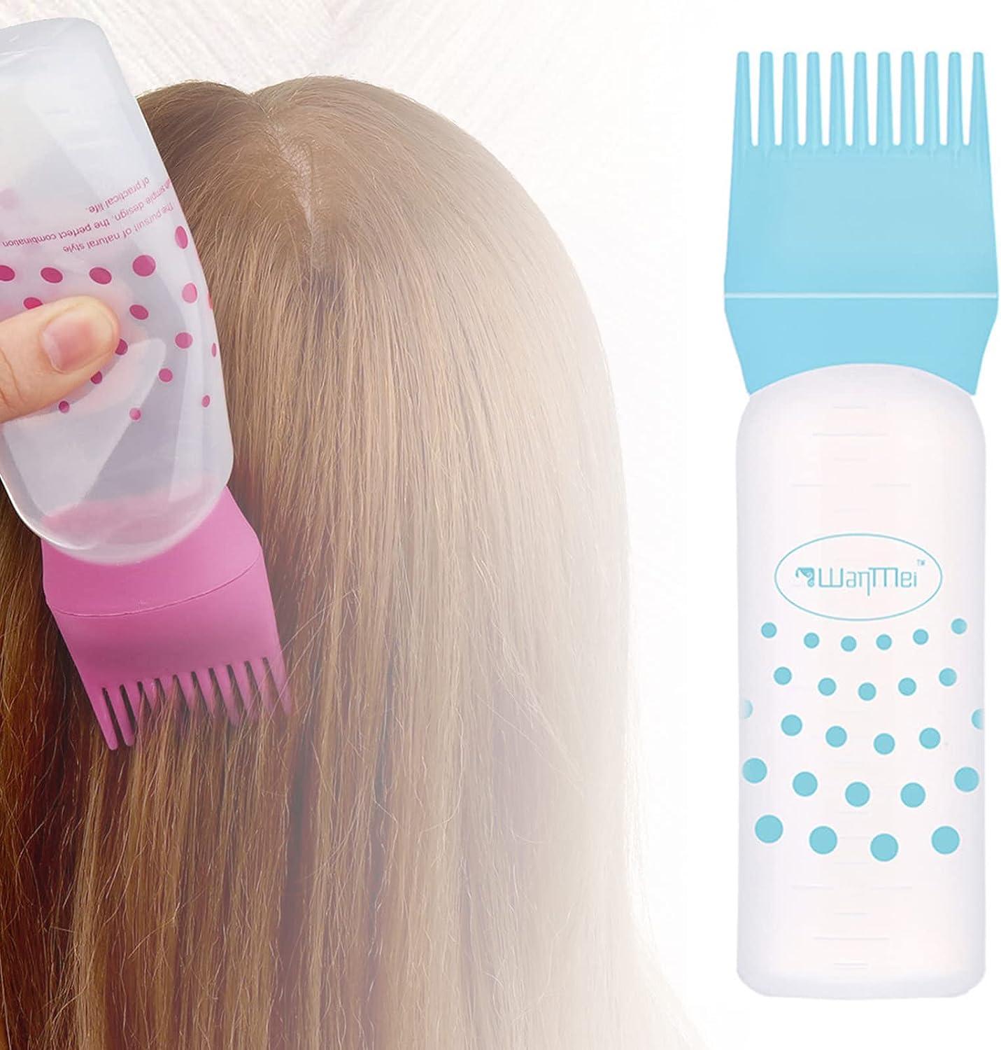 Peng Fang Root Comb Applicator Bottles Hair Color Oiling Bottles