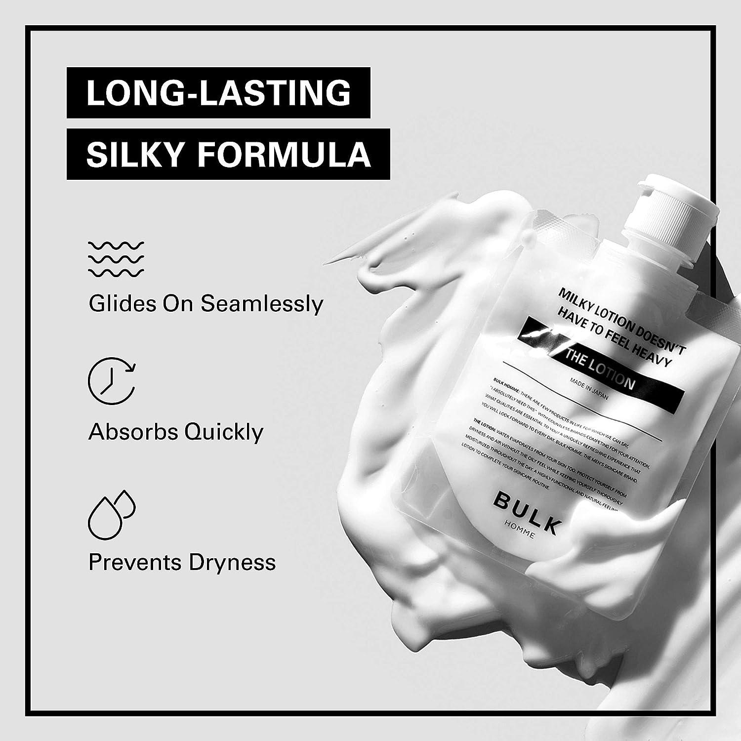 BULK HOMME Men's Lightweight Daily Face Lotion 3.5 oz - Non-Greasy