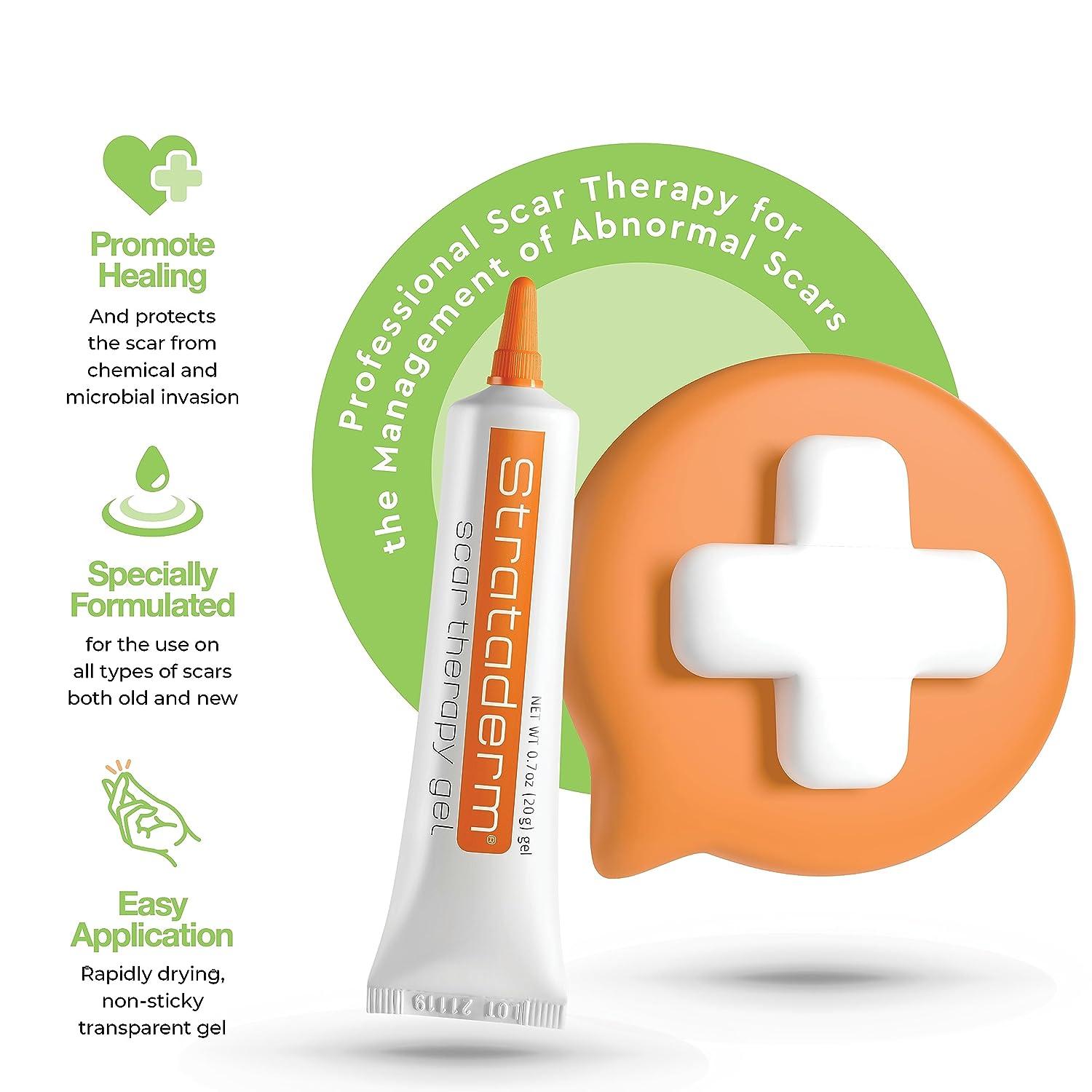 Strataderm Professional Scar Therapy Gel For Old & New Scars from