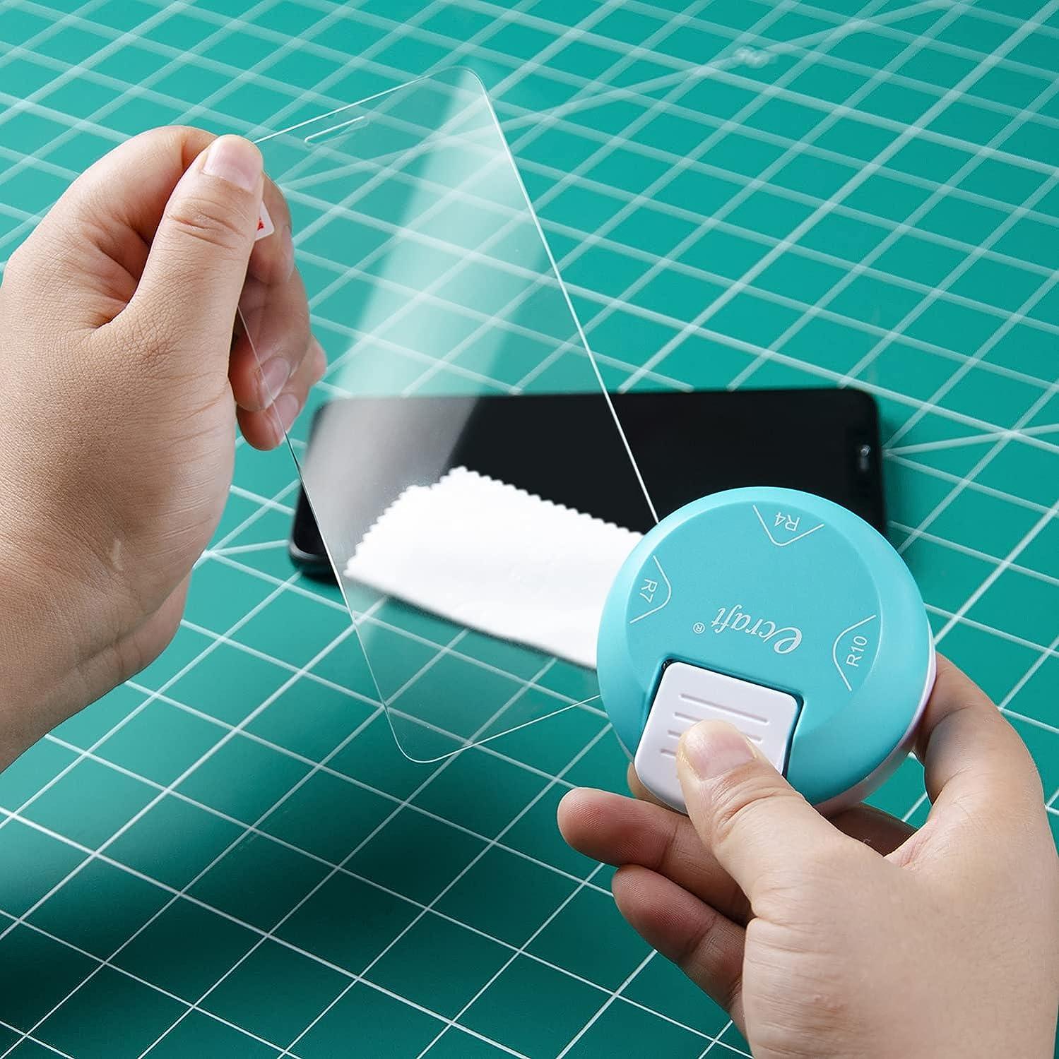Ecraft Paper Corner Rounder Punch: 3 in 1 (R4mm R7mm R10mm) Corner Rounder  Cutter for Paper Laminate Photo DIY Projects Card Making and Scrapbooking